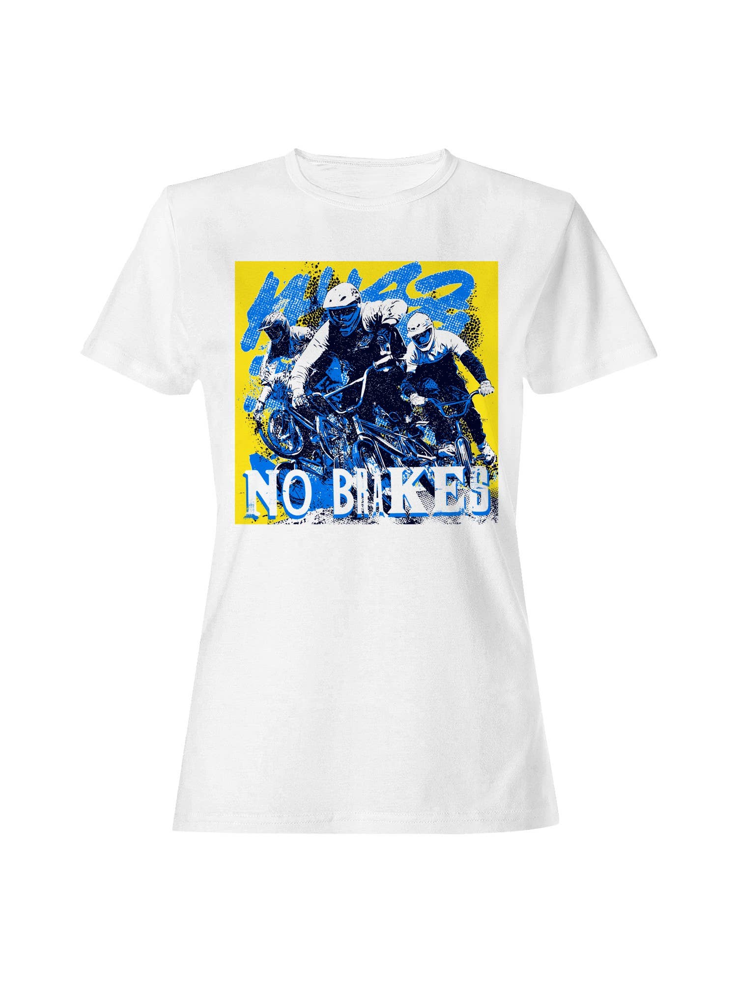 No Brakes Bike Racing Art Women's T-Shirt Hoodie, Sweatshirt | PodTeesHub.com