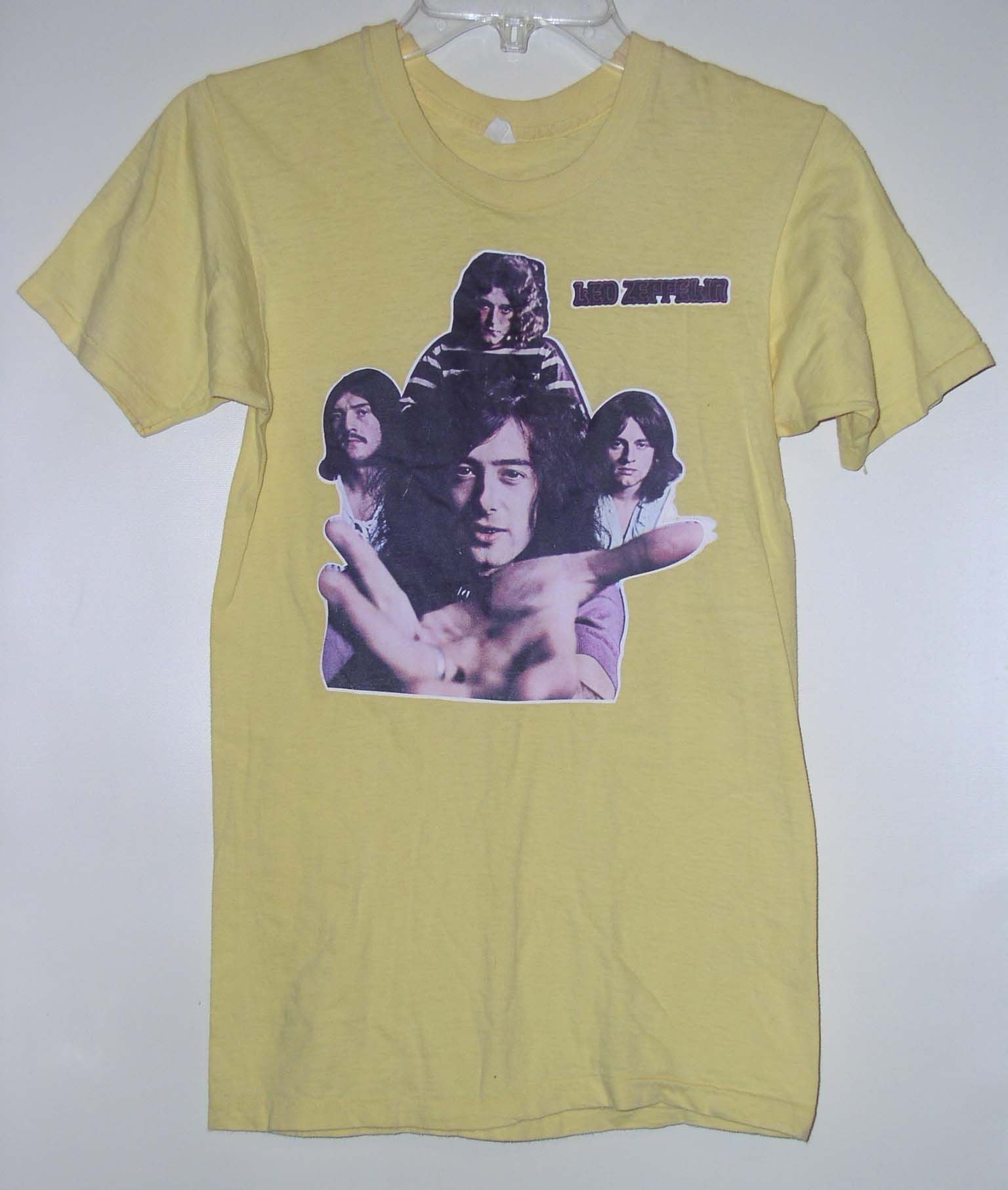 Zeppelin Led Zeppelin T Shirt Vintage Iron On Transfer Hoodie, Sweatshirt | PodTeesHub.com