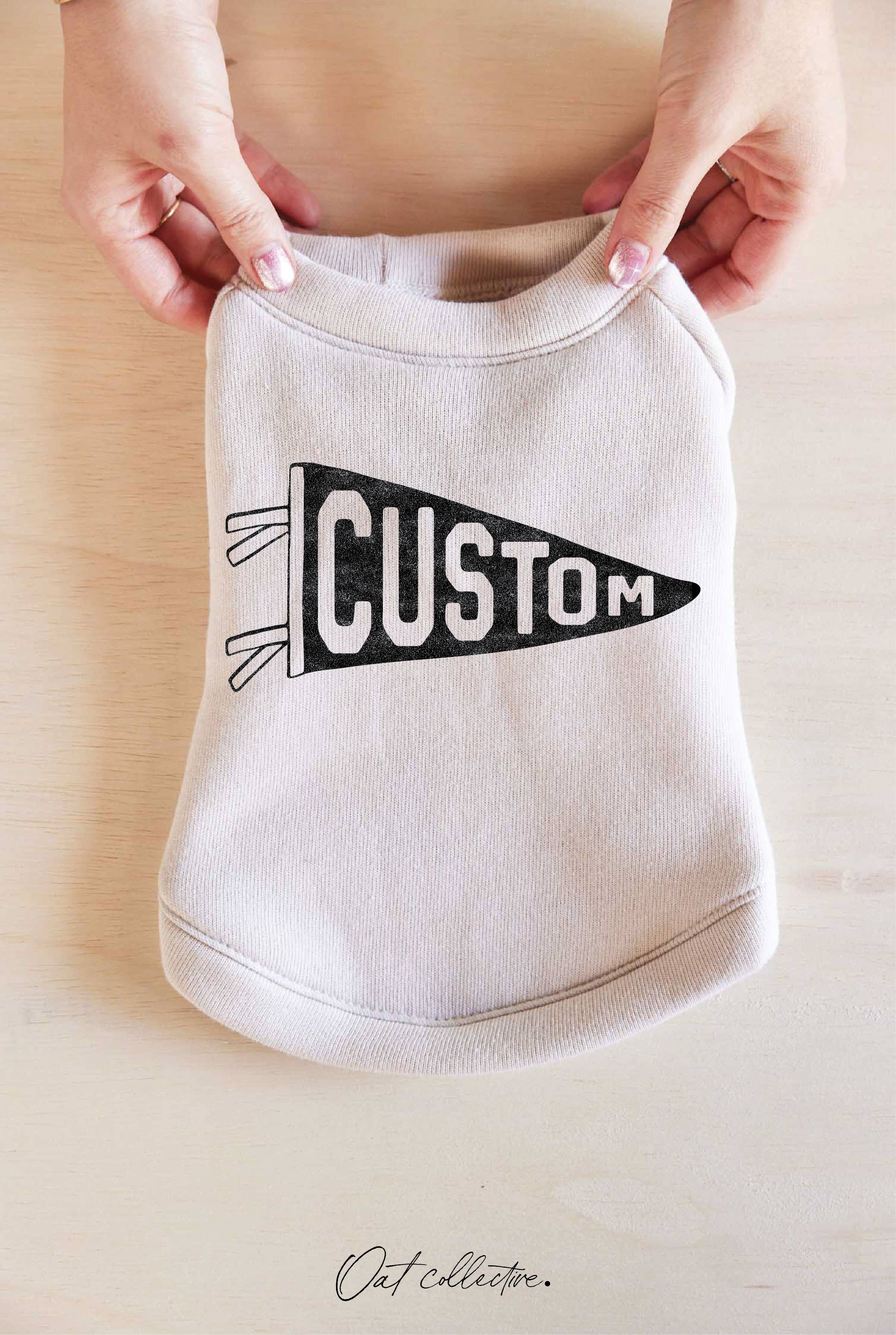 Custom Pennant Pet Graphic Sweatshirt T-Shirts, Hoodie | PodTeesHub.com