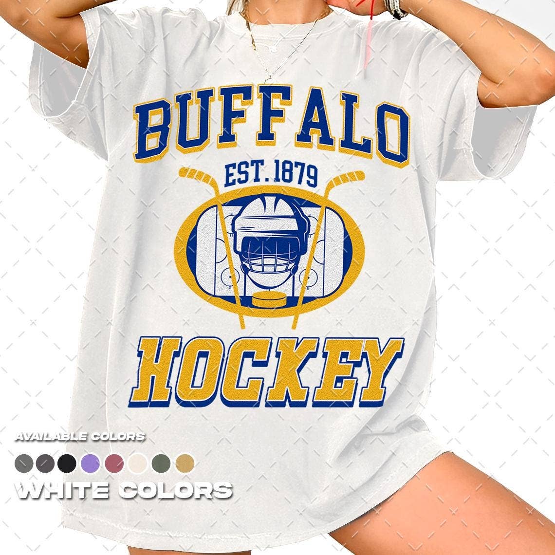 Buffalo Sabres Vintage Hockey Team Gameday T-Shirt Hoodie, Sweatshirt | PodTeesHub.com