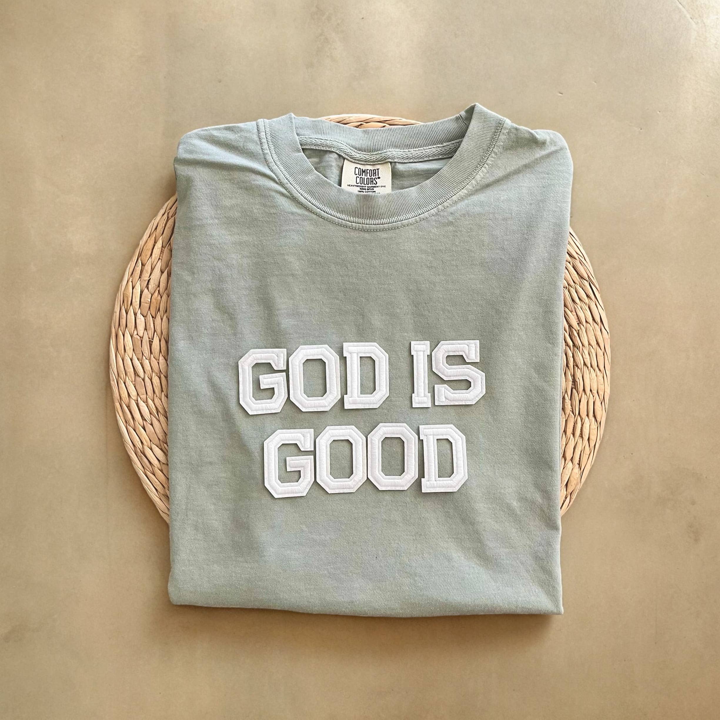 Comfort Colors God Is Good Shirt, Christian Gifts Hoodie, Sweatshirt | PodTeesHub.com