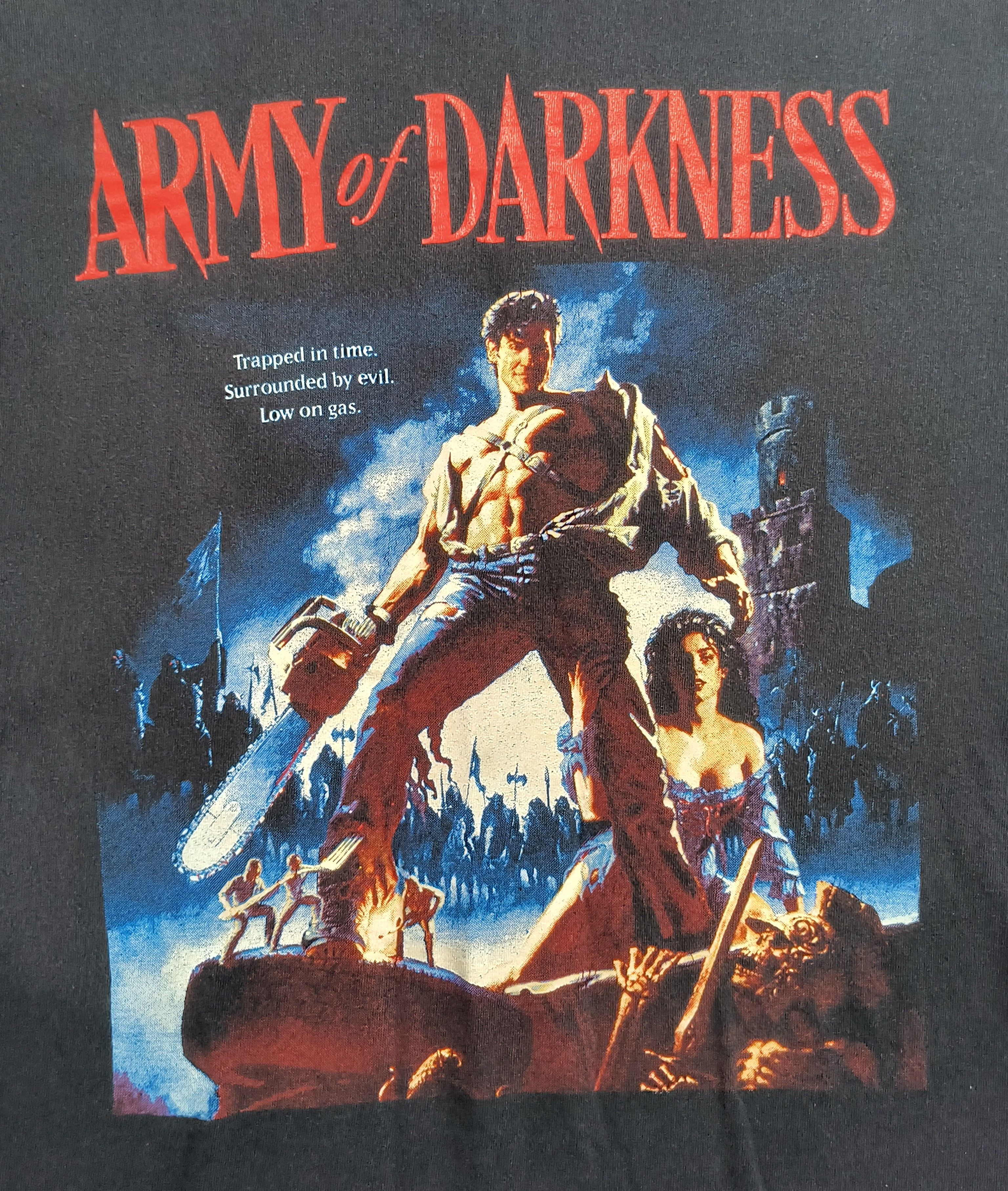 Delta Vintage Army Of Darkness Film 1993 Tee Hoodie, Sweatshirt | PodTeesHub.com