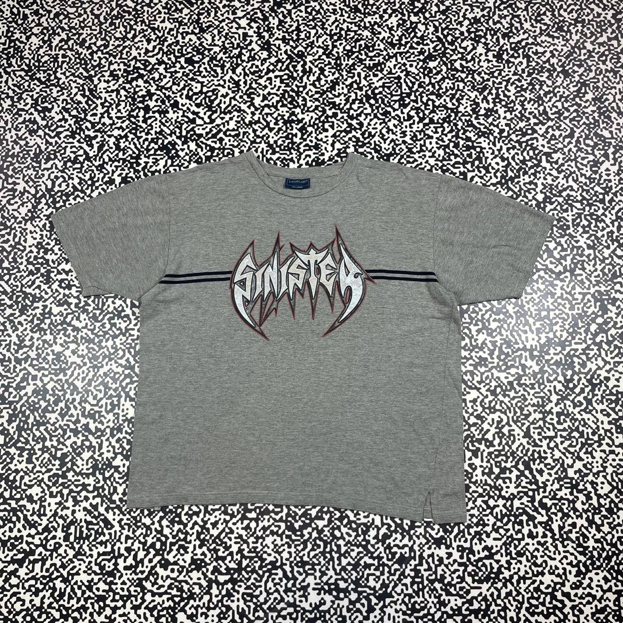 Band Tees Vintage 00s Sinister Band Rock Death Metal T Shirt Hoodie, Sweatshirt | PodTeesHub.com