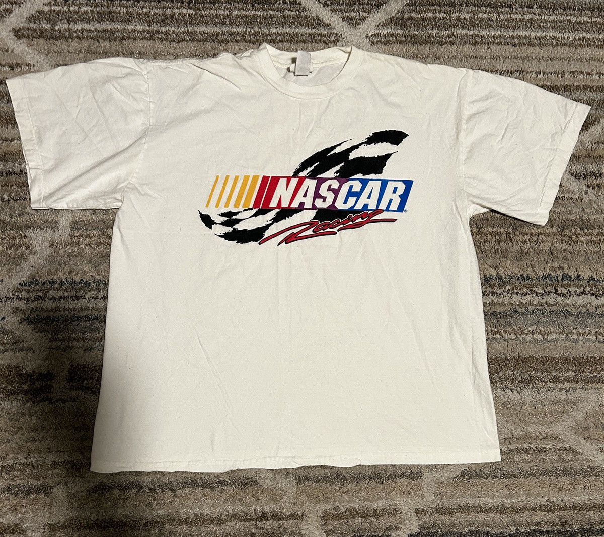 Nascar Racing Logo White T-Shirts, Hoodie, Sweatshirt