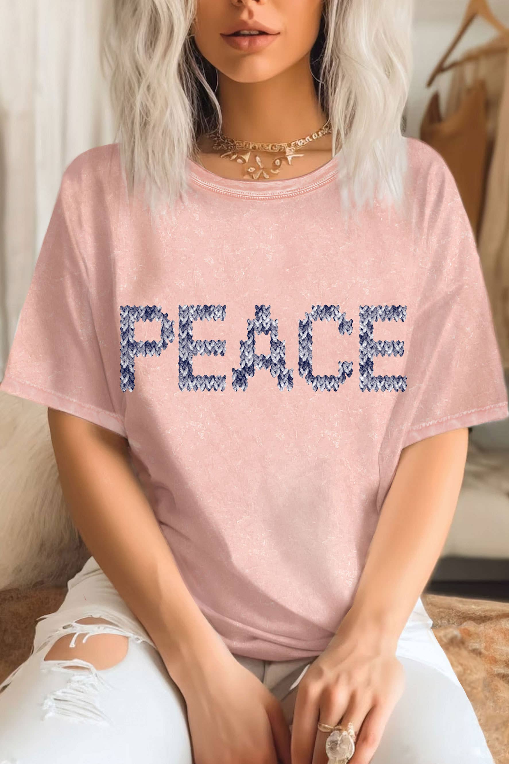 Peace Sweater Mineral Graphic T Shirts Hoodie, Sweatshirt | PodTeesHub.com