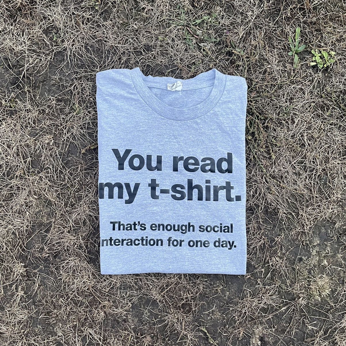 Vintage 90s Adult You Read My T Shirt Humor Tee Hoodie, Sweatshirt | PodTeesHub.com