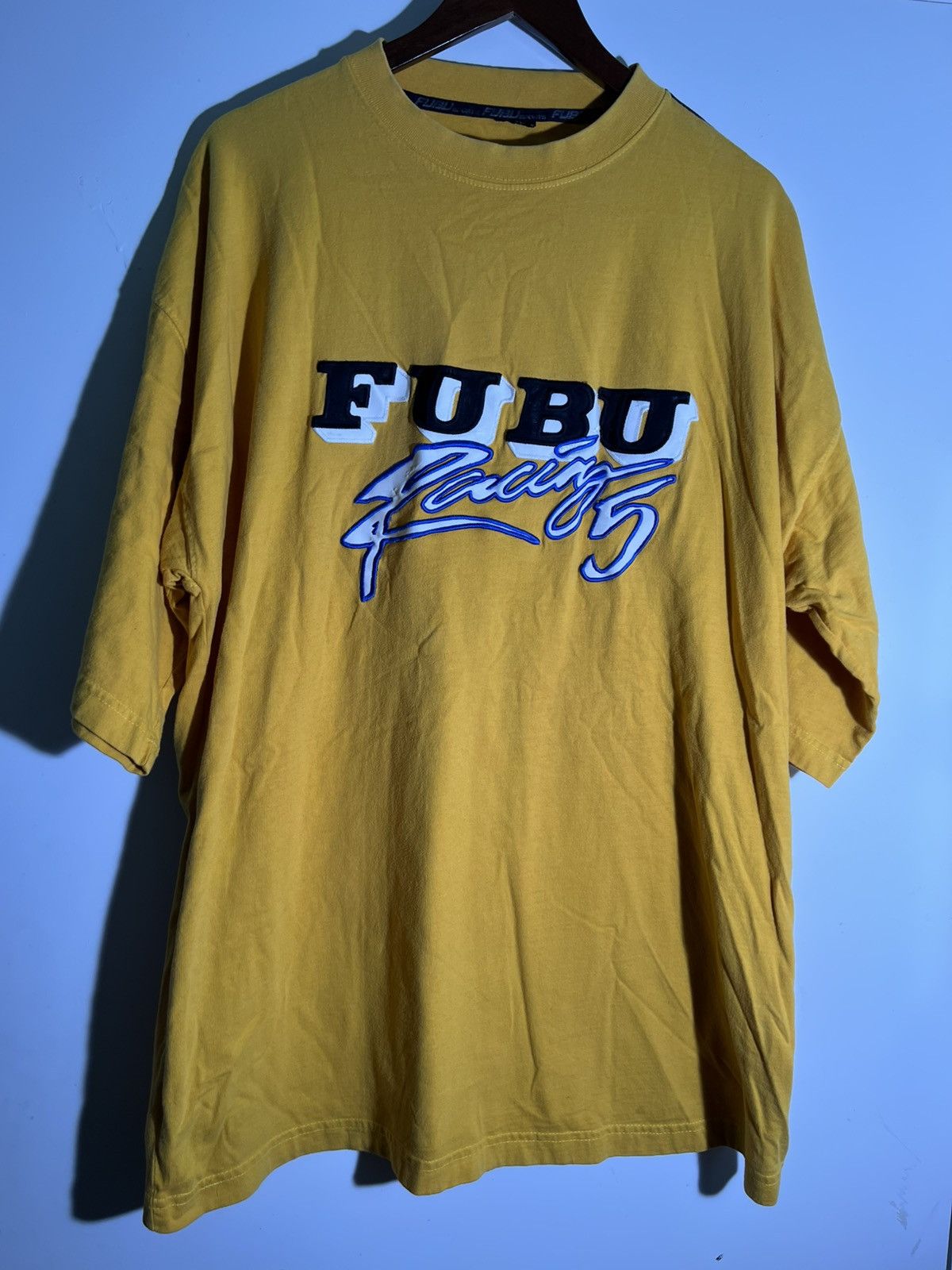 Vintage Y2k 2000 S Vtg Vintage Fubu Racing Streetwear Retro T-Shirts, Hoodie, Sweatshirt