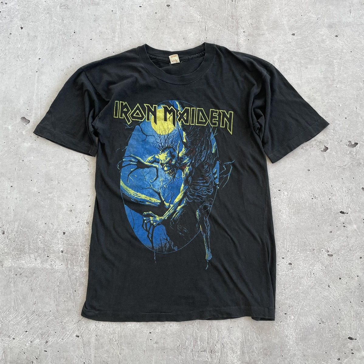 Vintage 90 S Iron Maiden Distressed T Shirt Hoodie, Sweatshirt | PodTeesHub.com