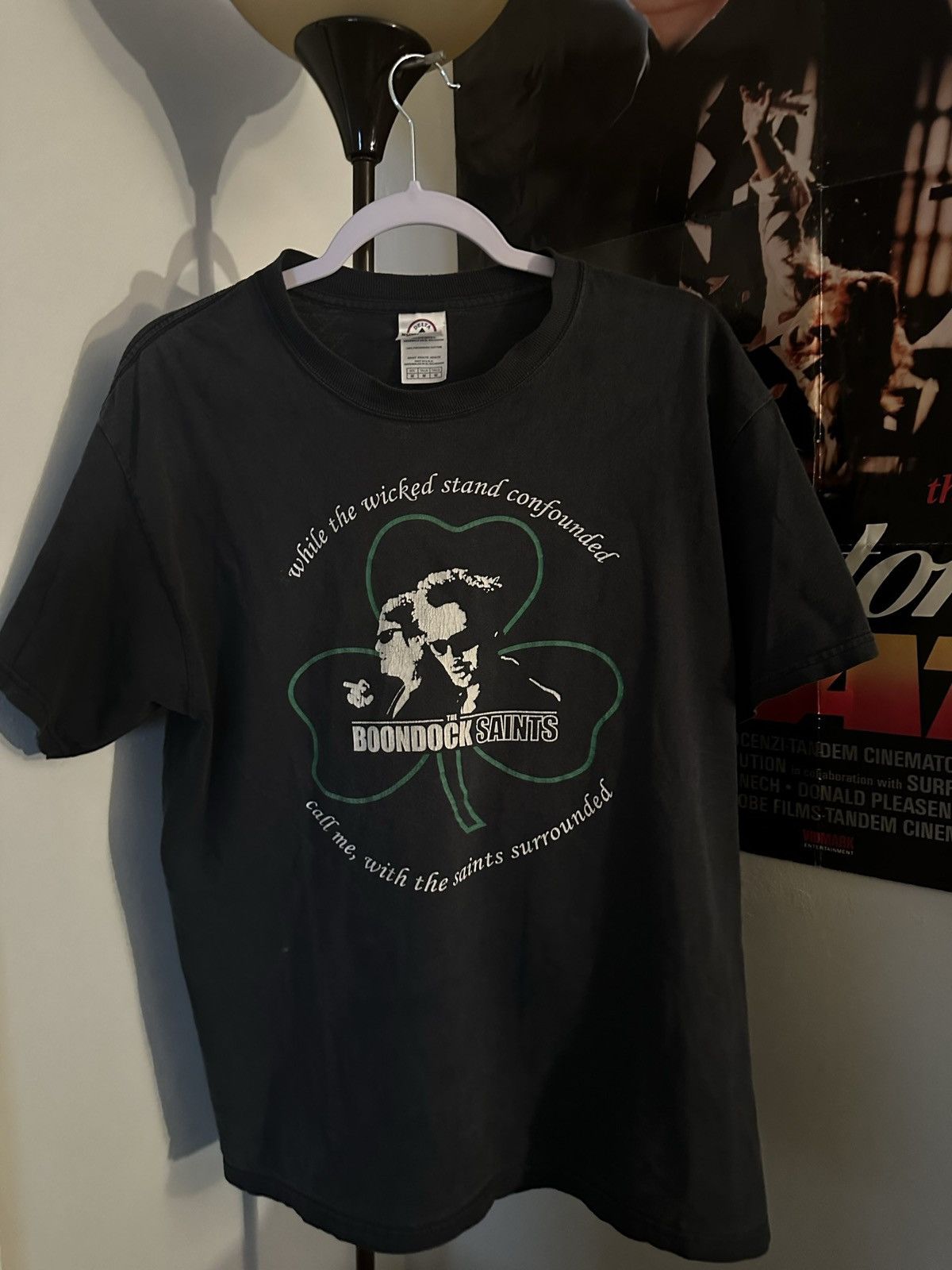 Vintage Rare 90s Boondock Saints Movie Film Tee Hoodie, Sweatshirt | PodTeesHub.com