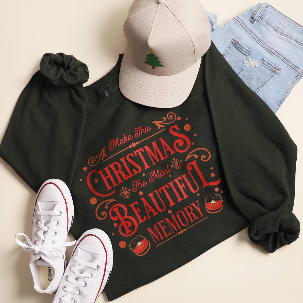 Make This Christmas the Most Beautiful..Midweight Sweatshirt T-Shirts, Hoodie | PodTeesHub.com
