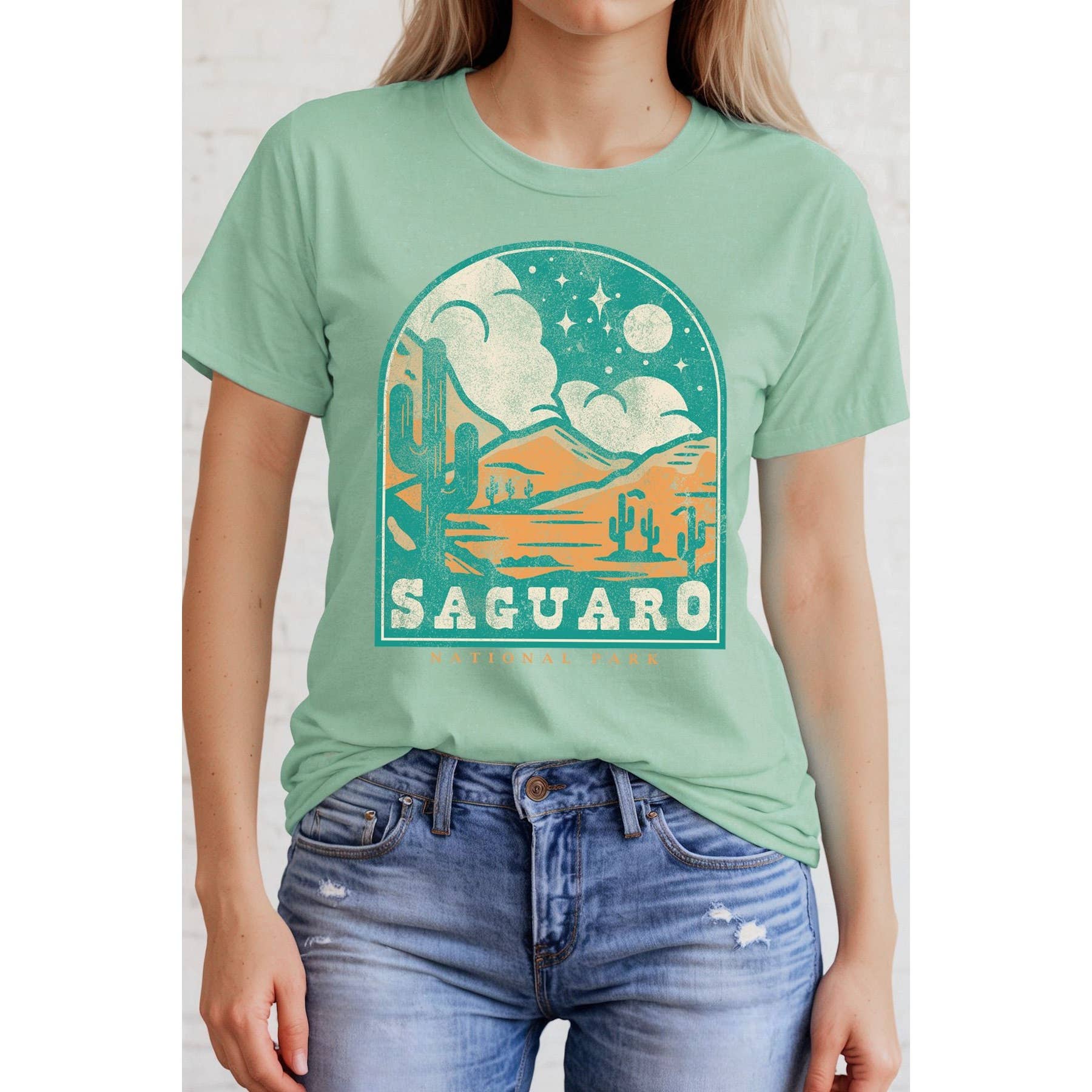 Saguaro National Park- Short Sleeve Tee Hoodie, Sweatshirt | PodTeesHub.com