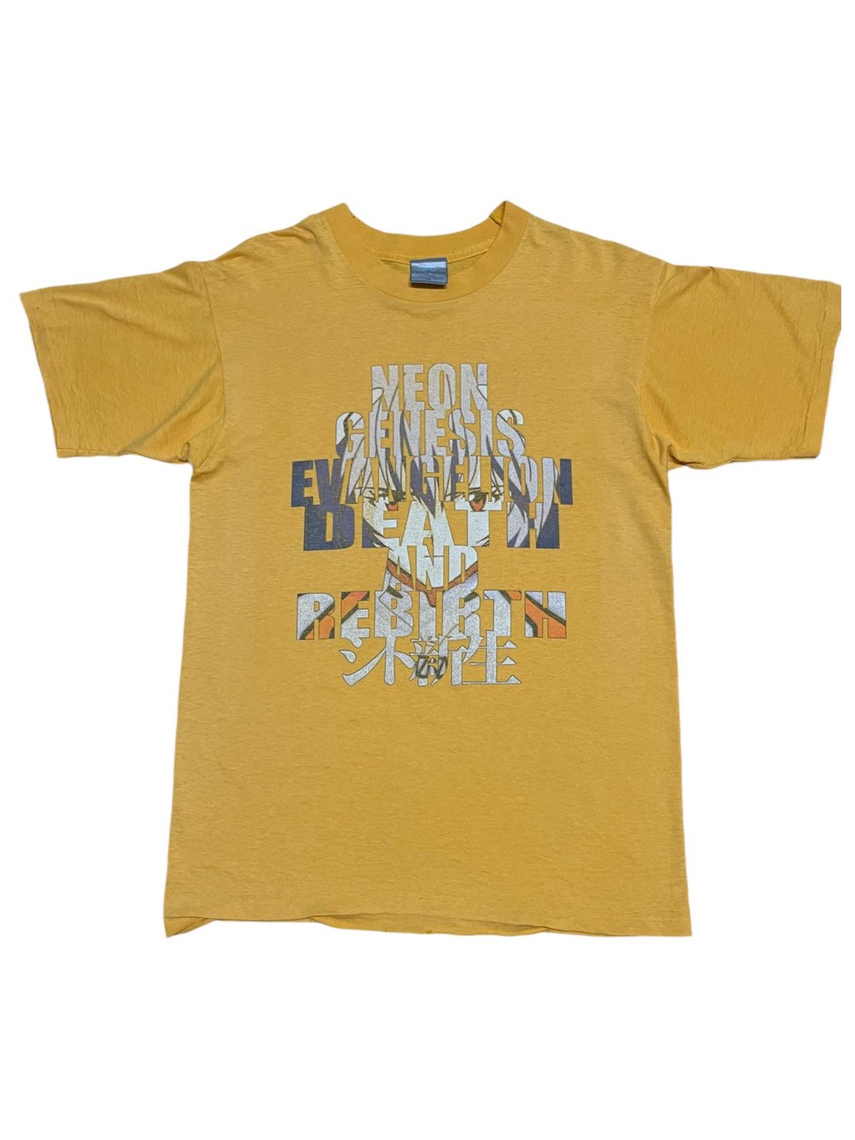 Japanese Brand 1990s Neon Genesis Evangelion Eva Death Rebirth T Shirt Hoodie, Sweatshirt | PodTeesHub.com