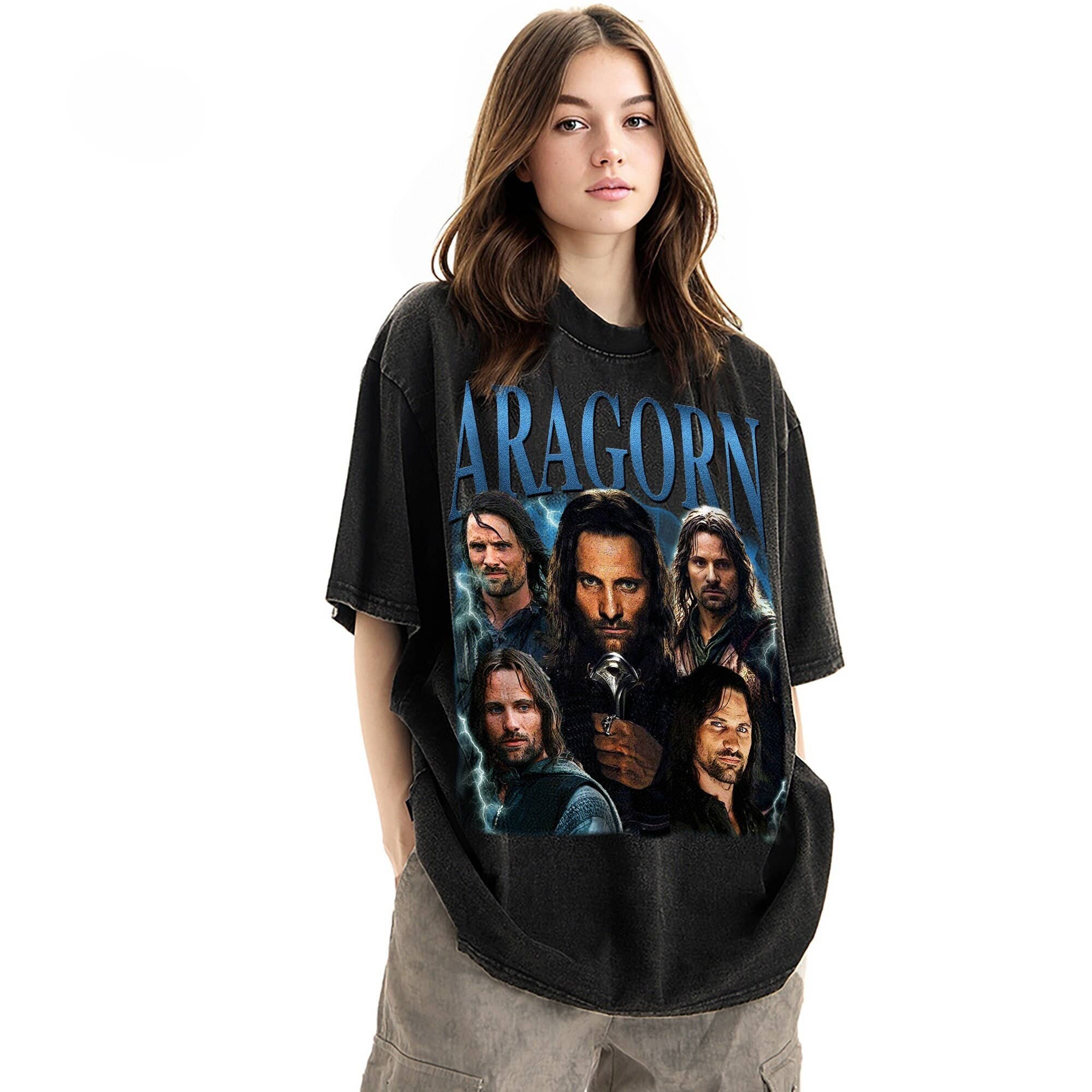 Limited Aragorn Unisex Shirt - 90S Retro Actor Homage Tee Hoodie, Sweatshirt | PodTeesHub.com