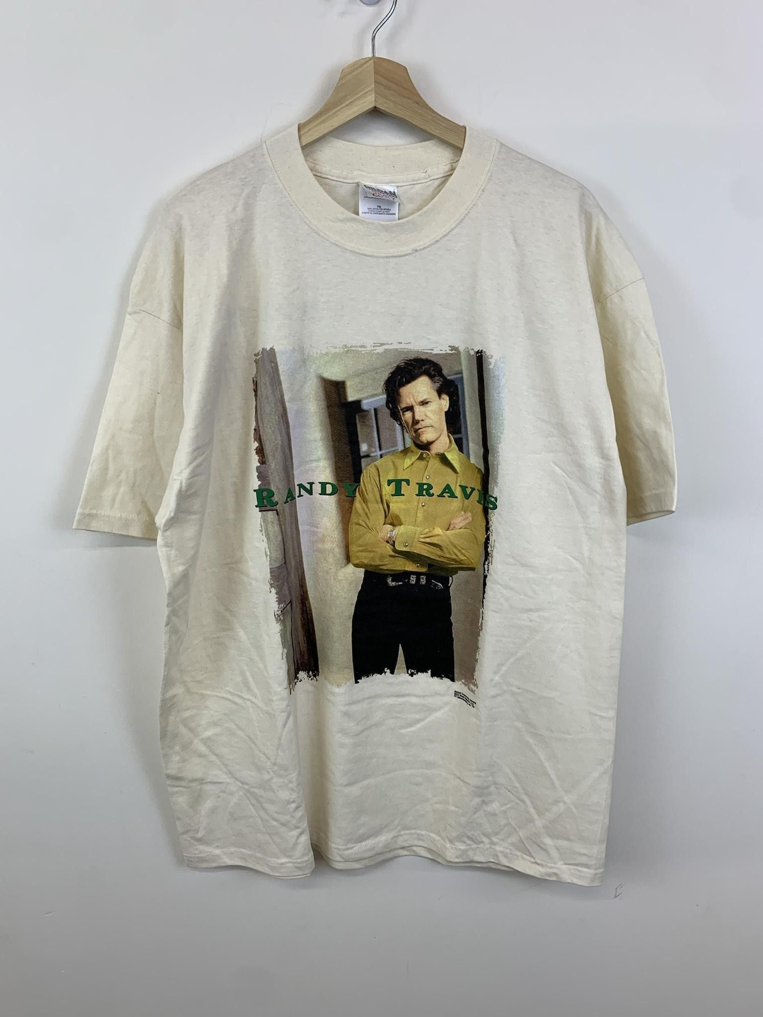 Band Tees Vintage Y2k Randy Travis 2000 Tour Tee Hoodie, Sweatshirt | PodTeesHub.com