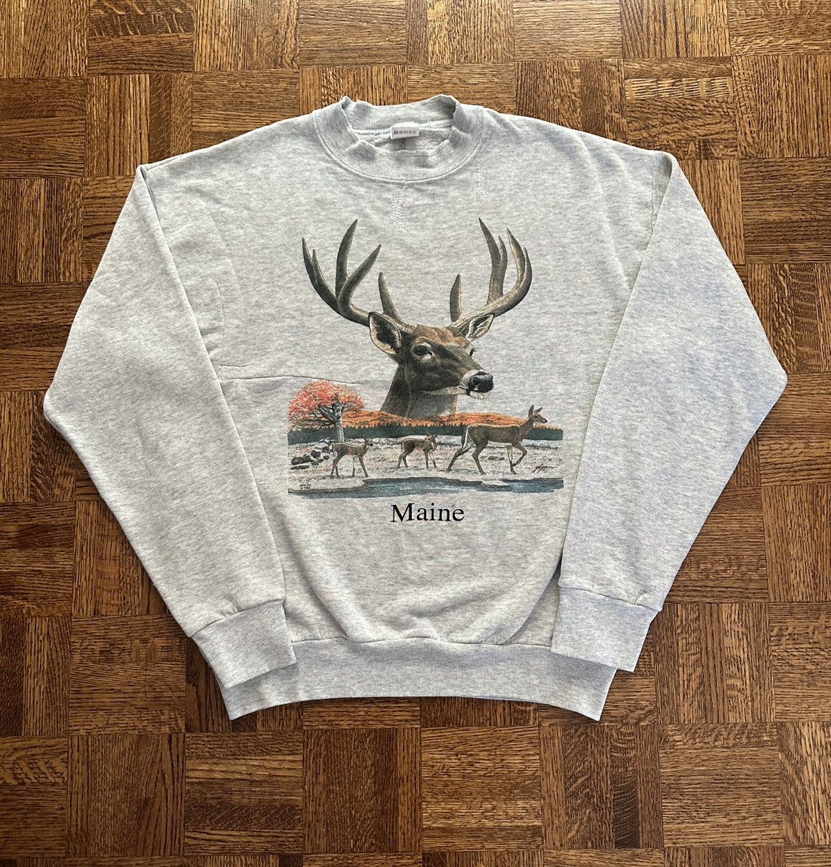 Vintage 90s Maine Deer T-Shirts, Hoodie, Sweatshirt