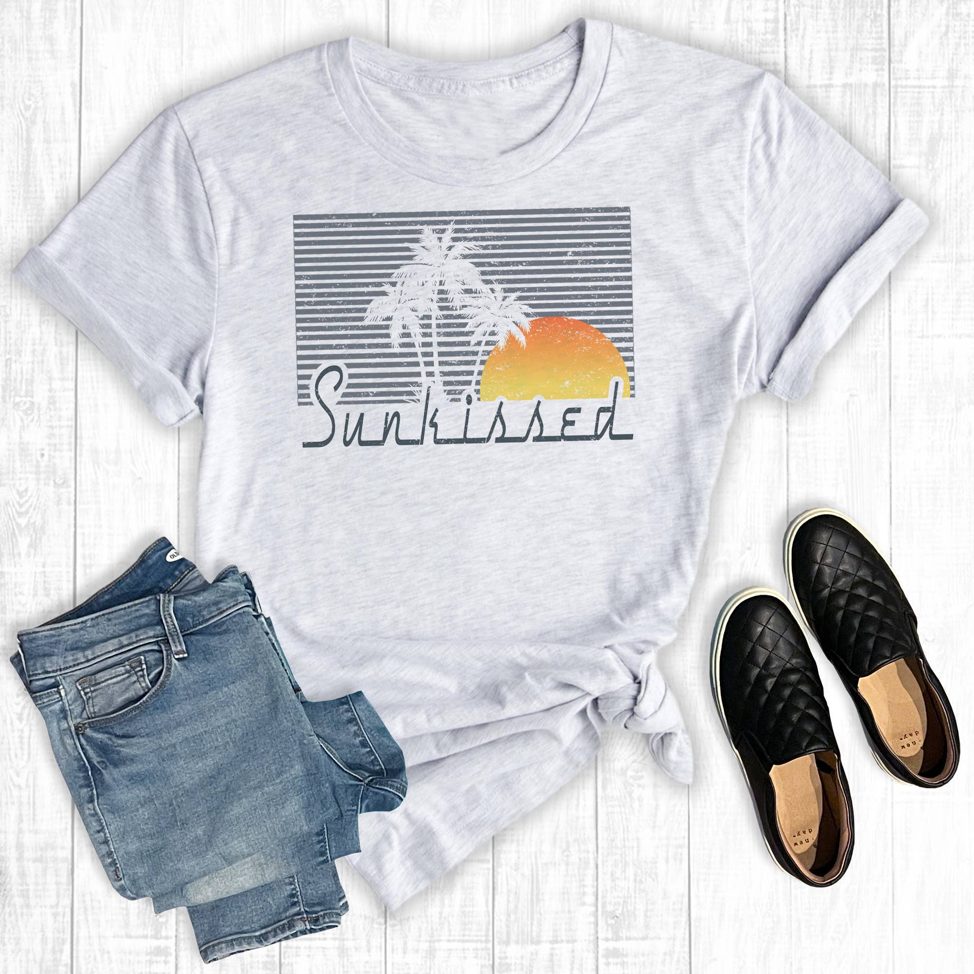 Sunkissed Unisex Screen Printed T-Shirt Hoodie, Sweatshirt | PodTeesHub.com
