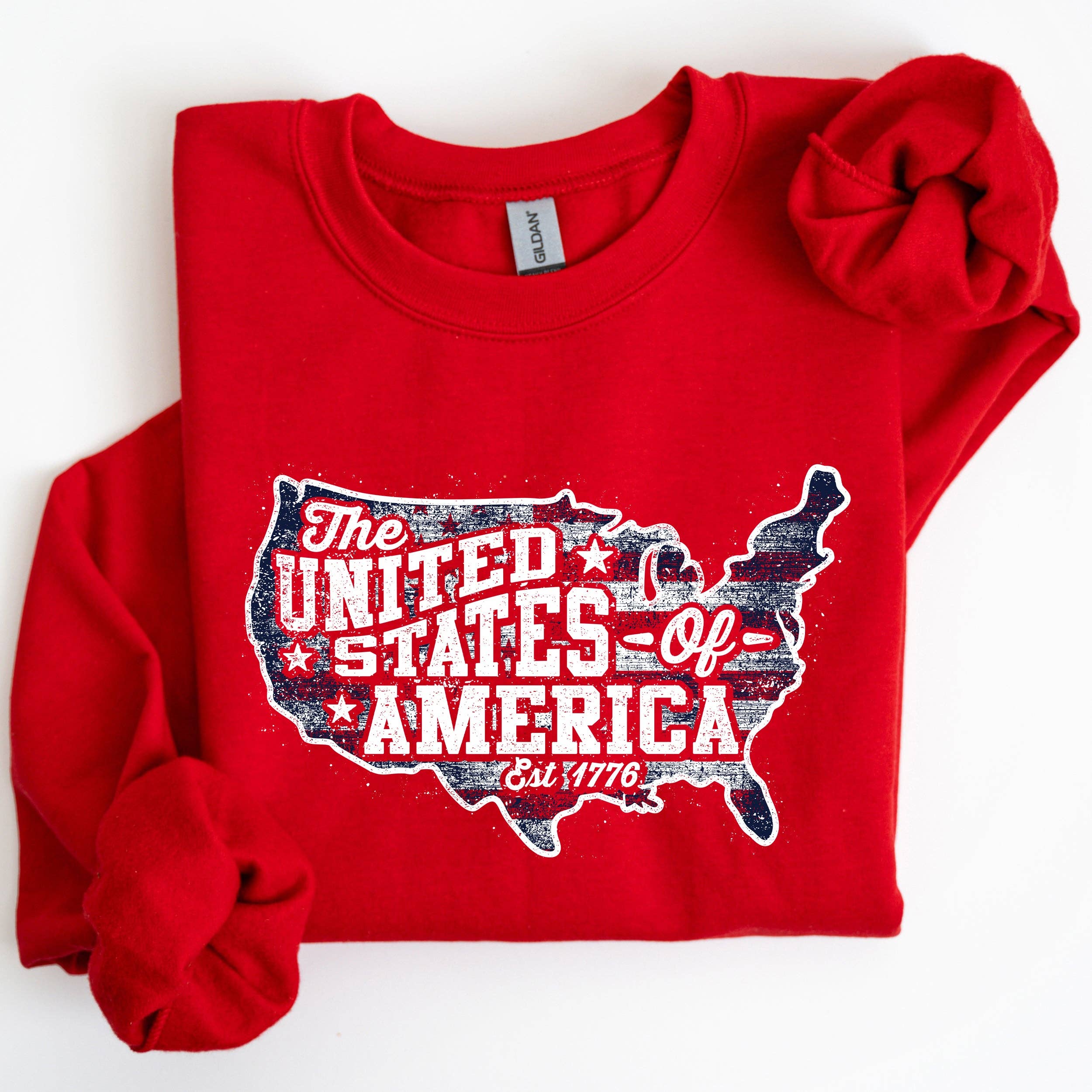 United States of America, Patriotic, 4th of July Sweatshirt T-Shirts, Hoodie | PodTeesHub.com