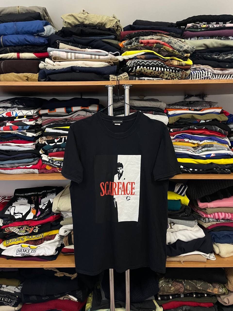 Vintage Scarface T Shirt Like Sopranos Mafia Y2k Hoodie, Sweatshirt | PodTeesHub.com