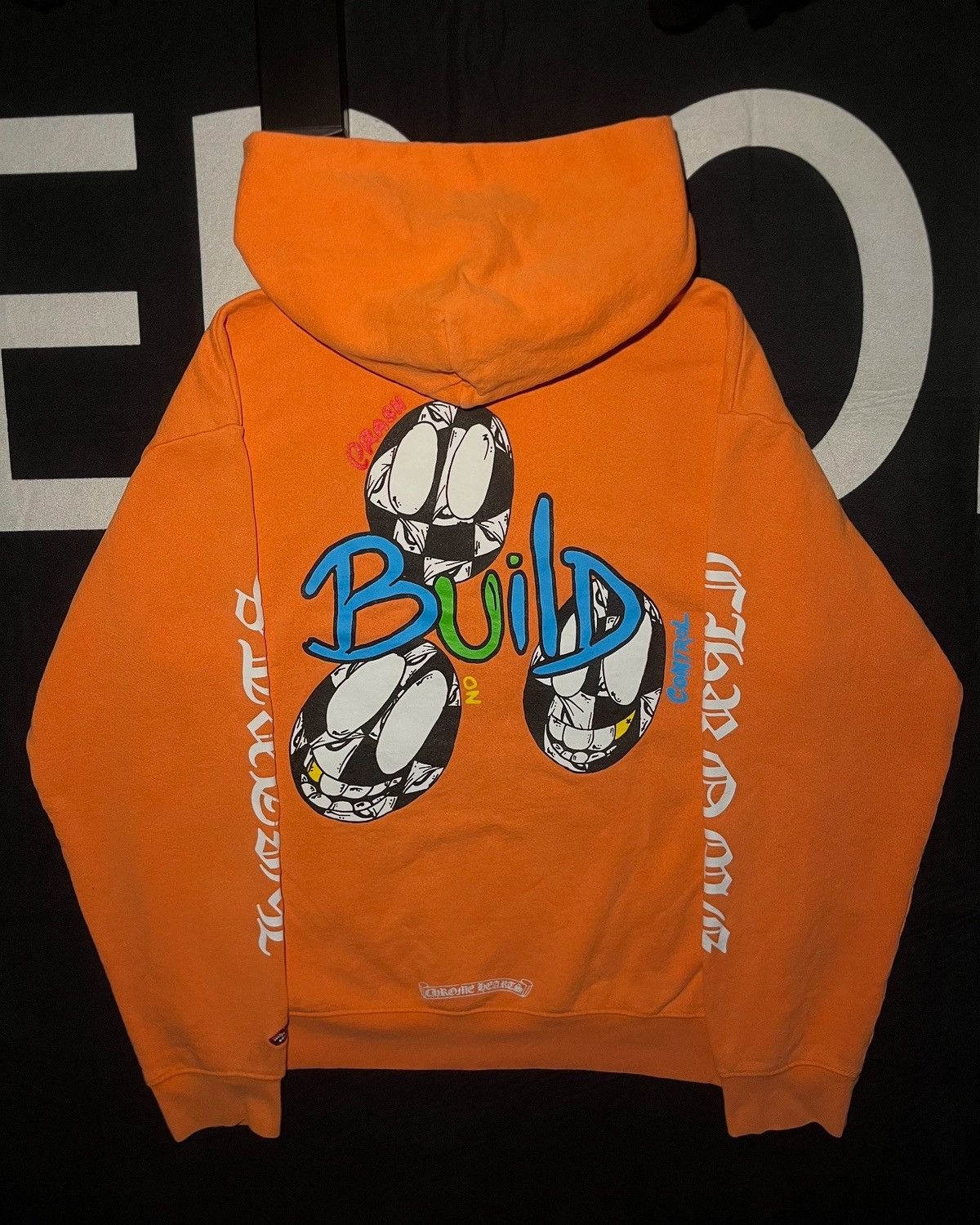 Hearts Chrome Hearts Matty Boy Orange Link Build Hoodie T-Shirts, Sweatshirt | PodTeesHub.com