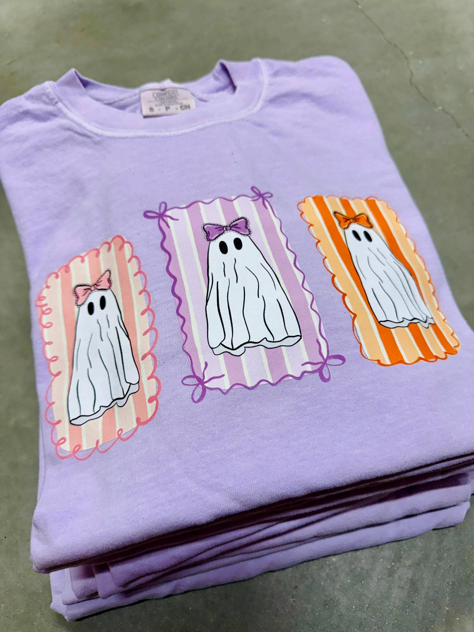 Trio Girly Ghost Dtf Graphic Tee Hoodie, Sweatshirt | PodTeesHub.com