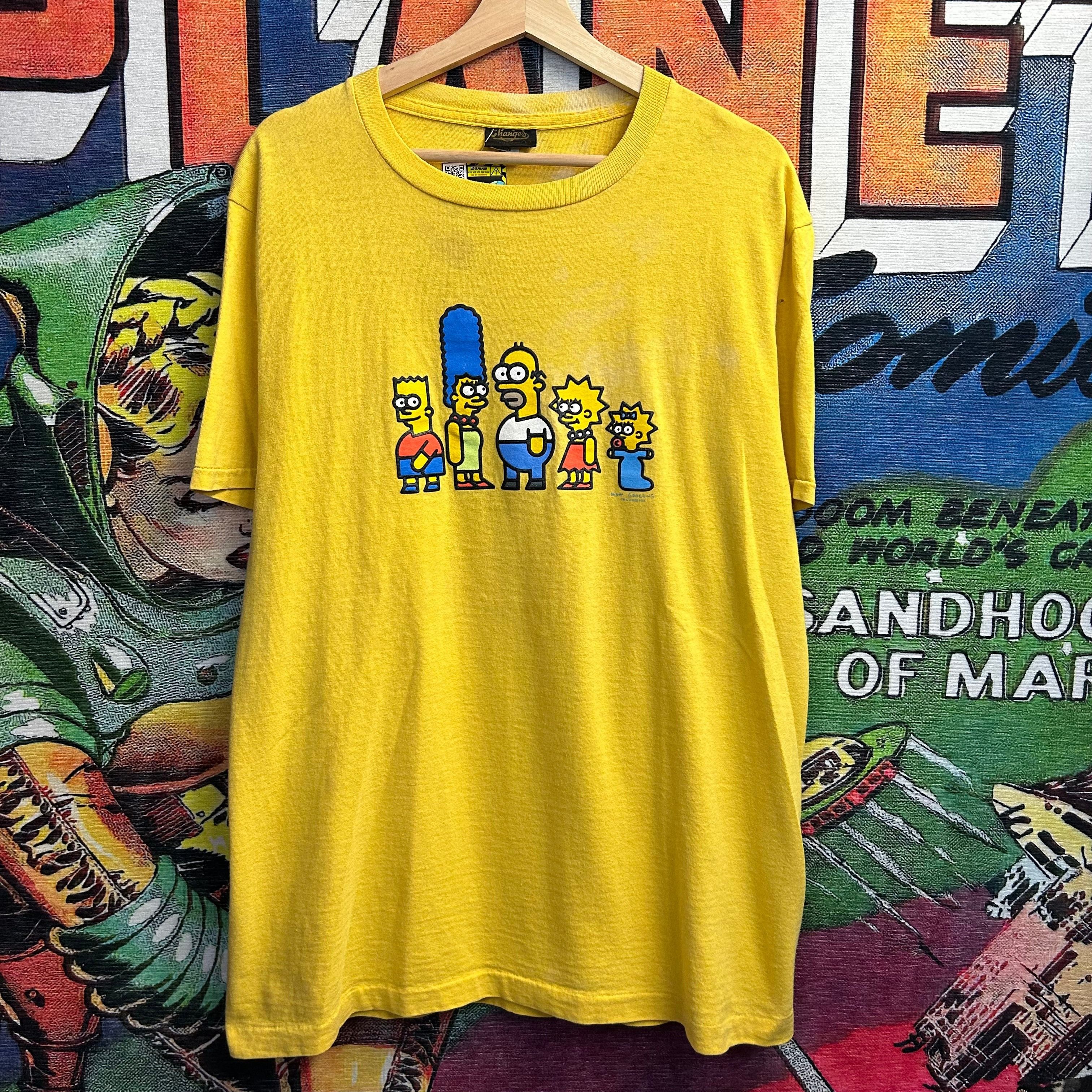 Vintage 90 S Simpsons Tee Size Large Hoodie, Sweatshirt | PodTeesHub.com