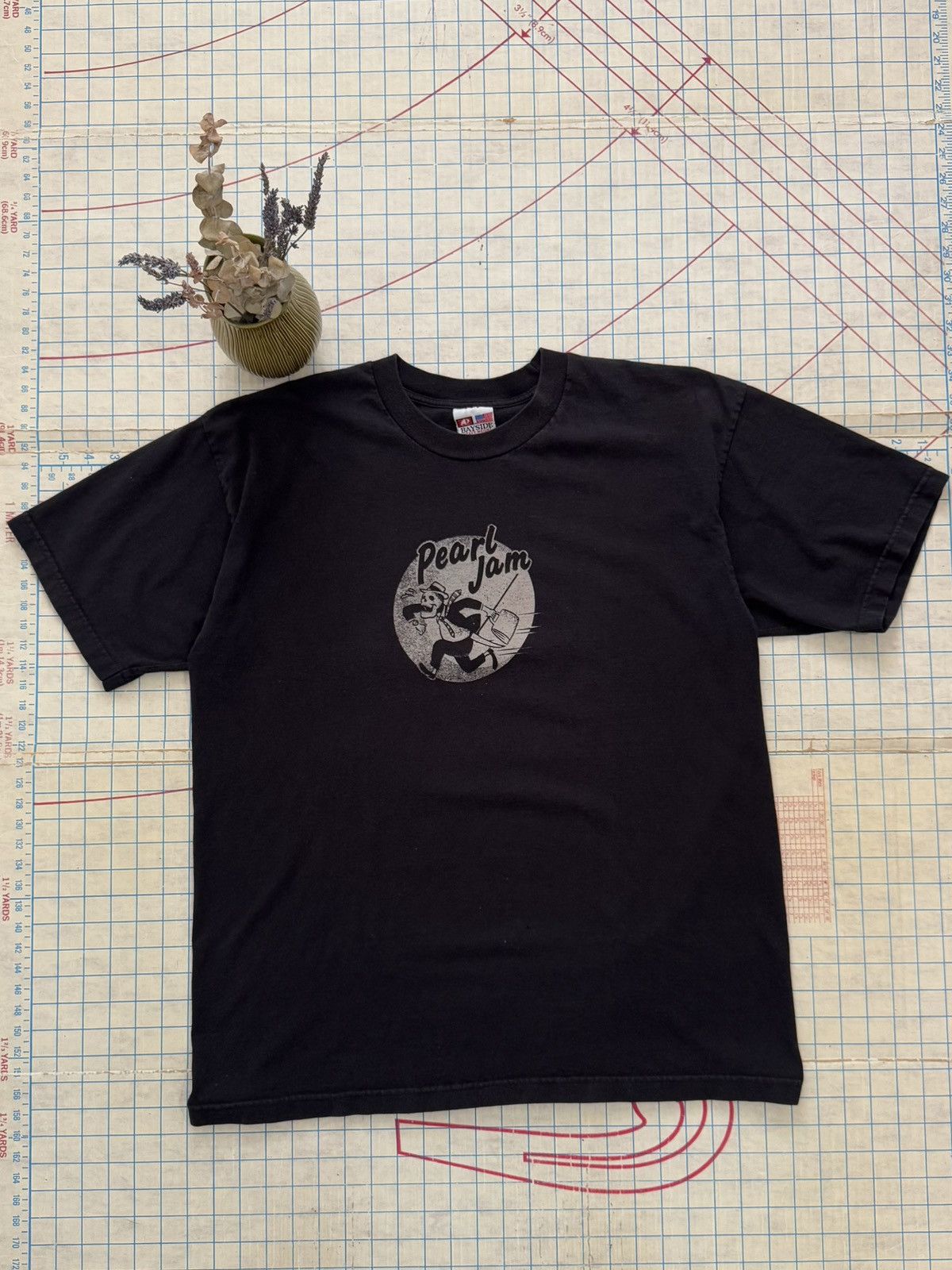 Vintage Y2k Pearl Jam Tour Tee Black Size Xl Made In Usa Hoodie, Sweatshirt | PodTeesHub.com