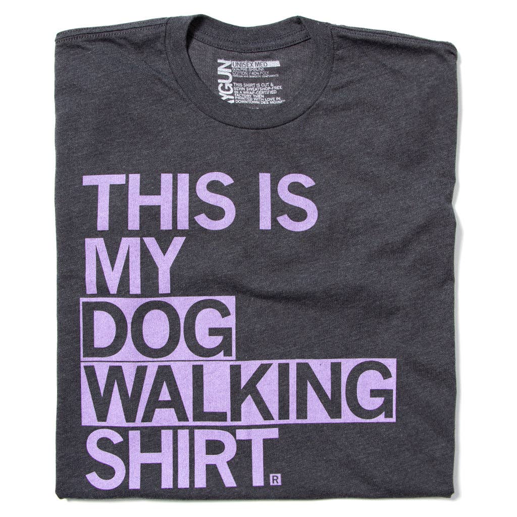 This Is My Dog Walking Shirt Hoodie, Sweatshirt | PodTeesHub.com