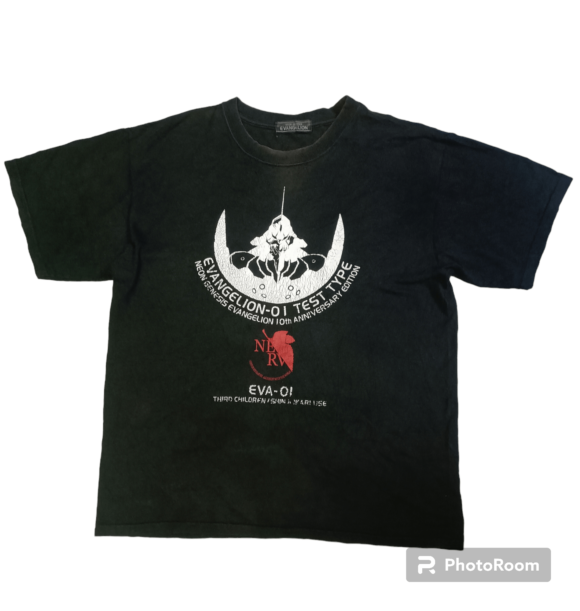 Anime Vintage Evangelion Neon Genesis 10th Anniversary T-Shirts, Hoodie, Sweatshirt | PodTeesHub.com
