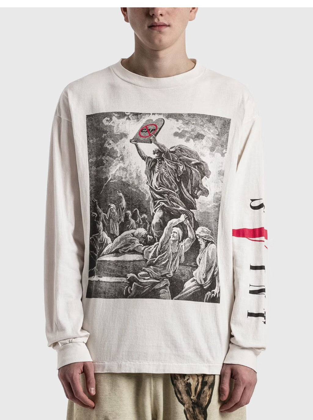 Saint Michael X Vlone Saint Michael Saint Mxxxxxx X Vlone Longsleeve No Cap T-Shirts, Hoodie, Sweatshirt | PodTeesHub.com