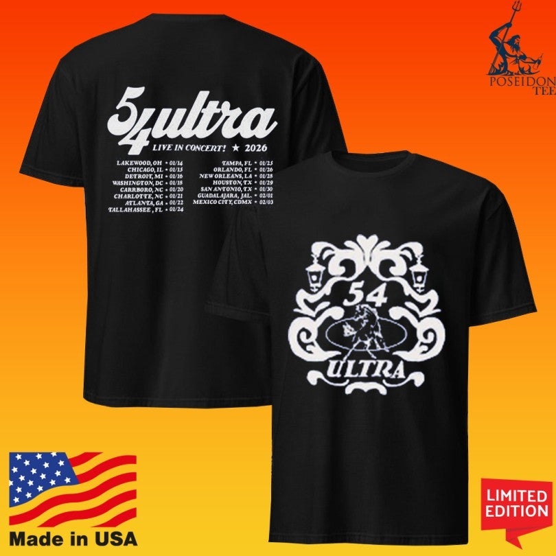 54 Ultra Live In Concert Crest’ Tour T-shirt