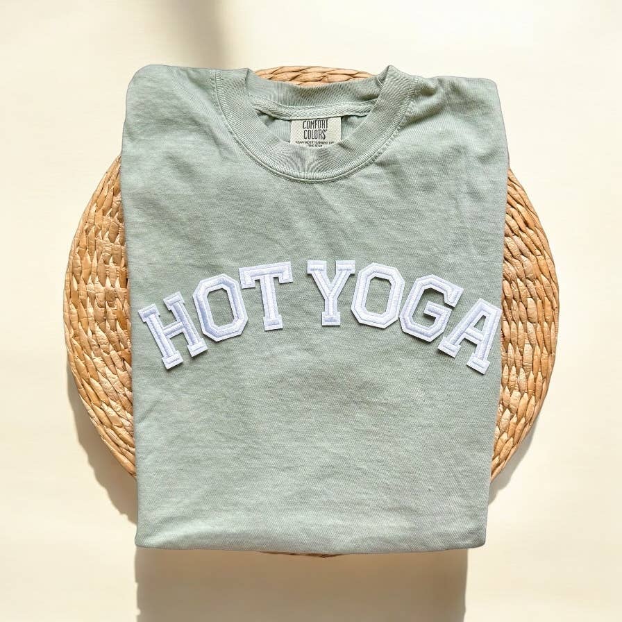 Comfort Colors Hot Yoga Shirt, Hot Yoga Tee Hoodie, Sweatshirt | PodTeesHub.com