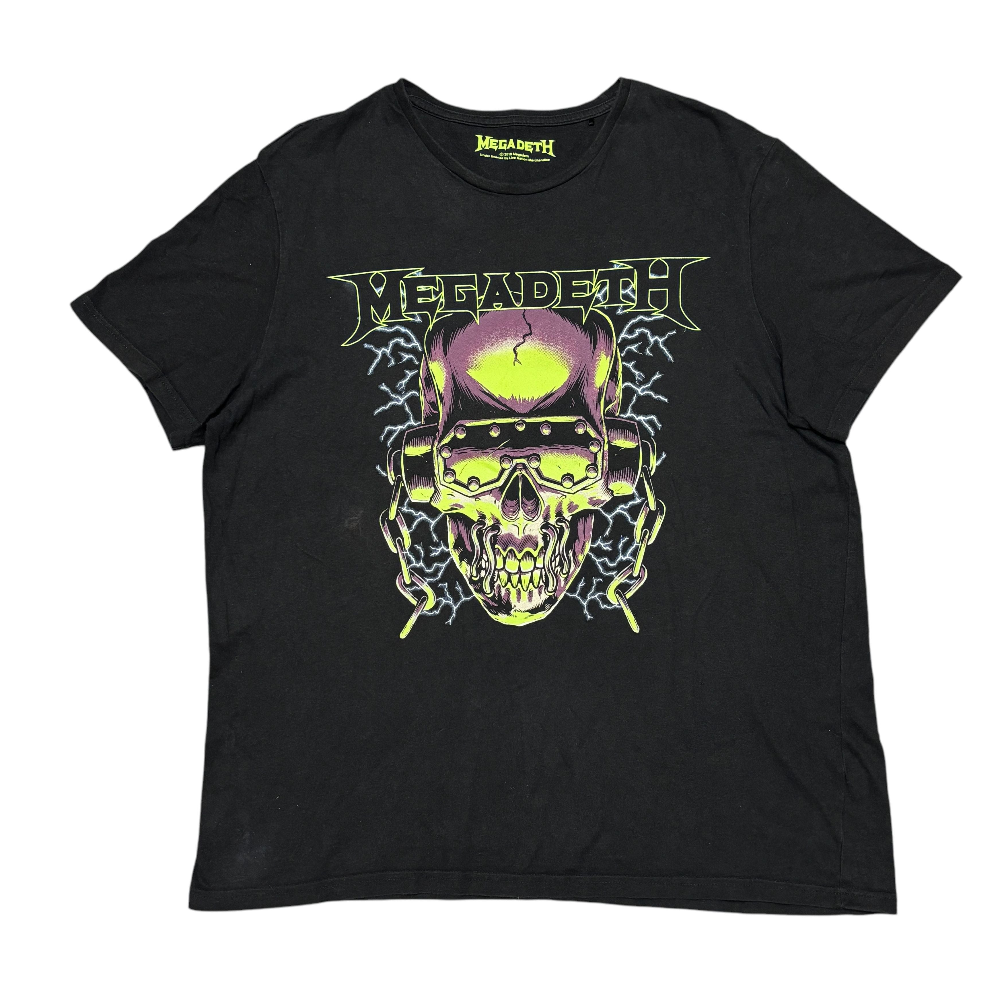 X Vintage Megadeth Shirt Metal Band Tee Hoodie, Sweatshirt | PodTeesHub.com