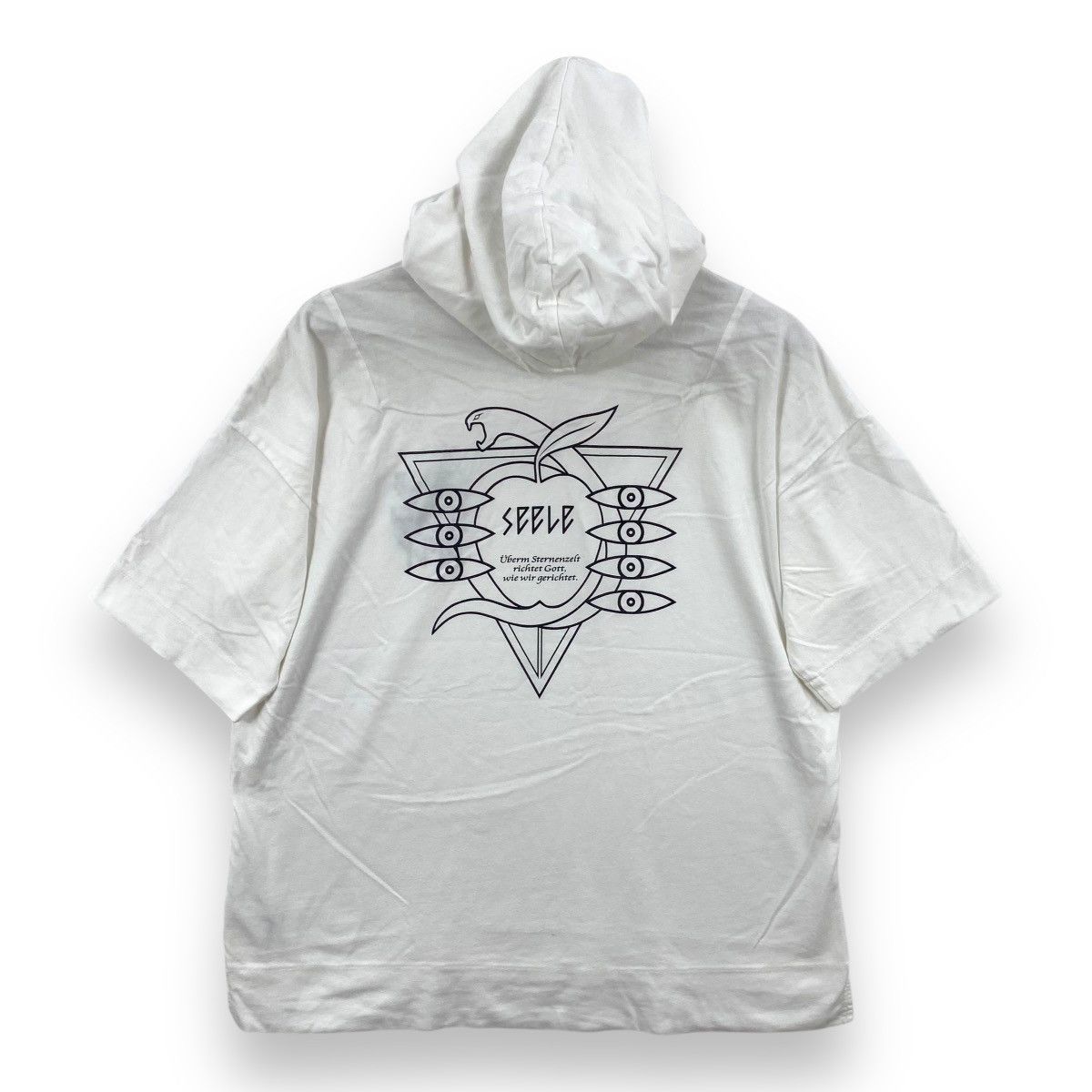 Japanese Brand Evangelion Seele Sound Only Anime Short Sleeve Hoodie T-Shirts, Sweatshirt | PodTeesHub.com