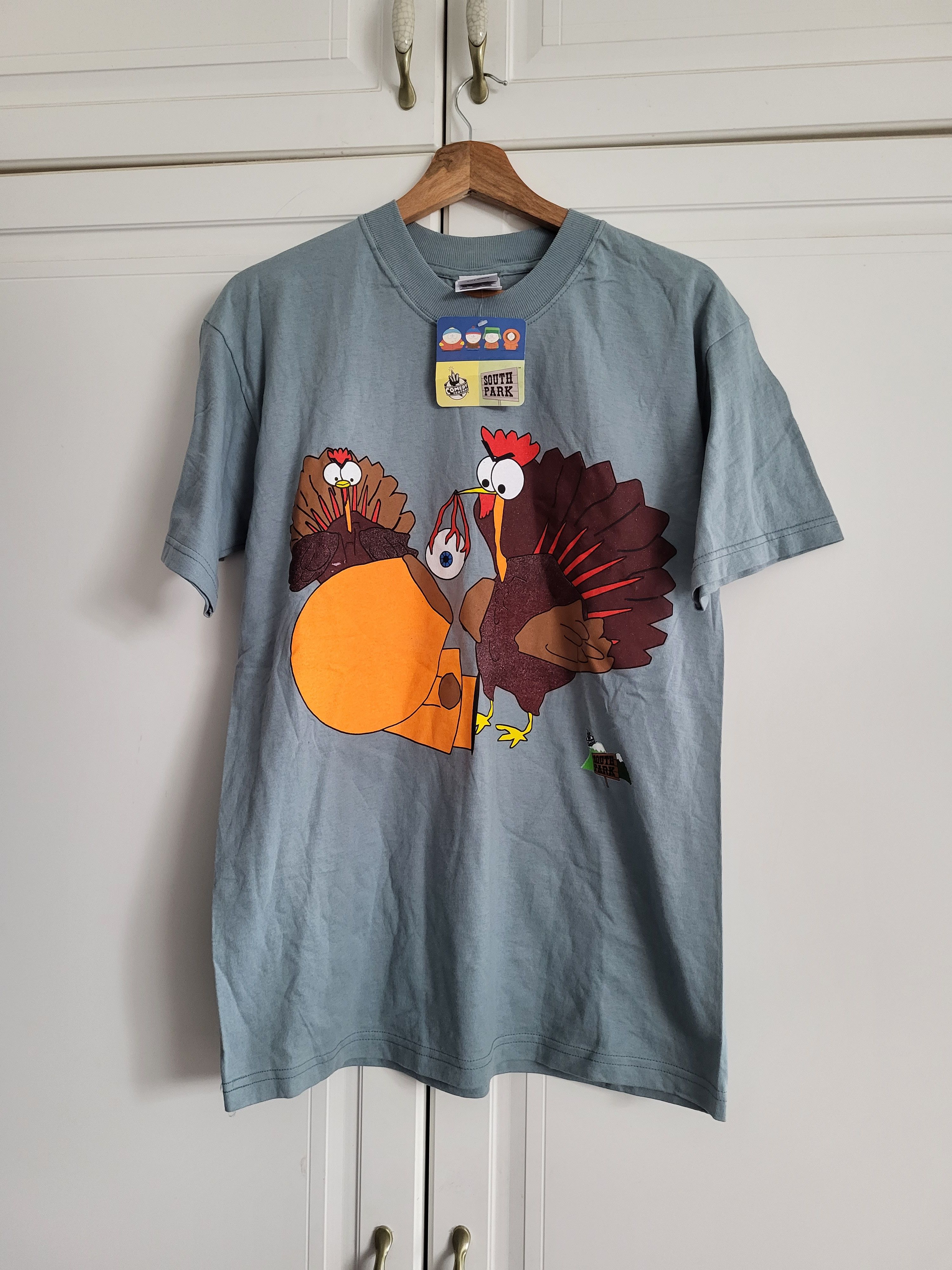 South Park Vintage Y2k Big Print T Shirt Screen Stars M New Hoodie, Sweatshirt | PodTeesHub.com