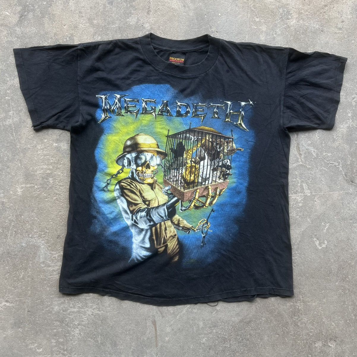 Megadeth X Vintage Sold Out Megadeth Countdown To Extinction 1993 By Brockum T-Shirts, Hoodie, Sweatshirt | PodTeesHub.com