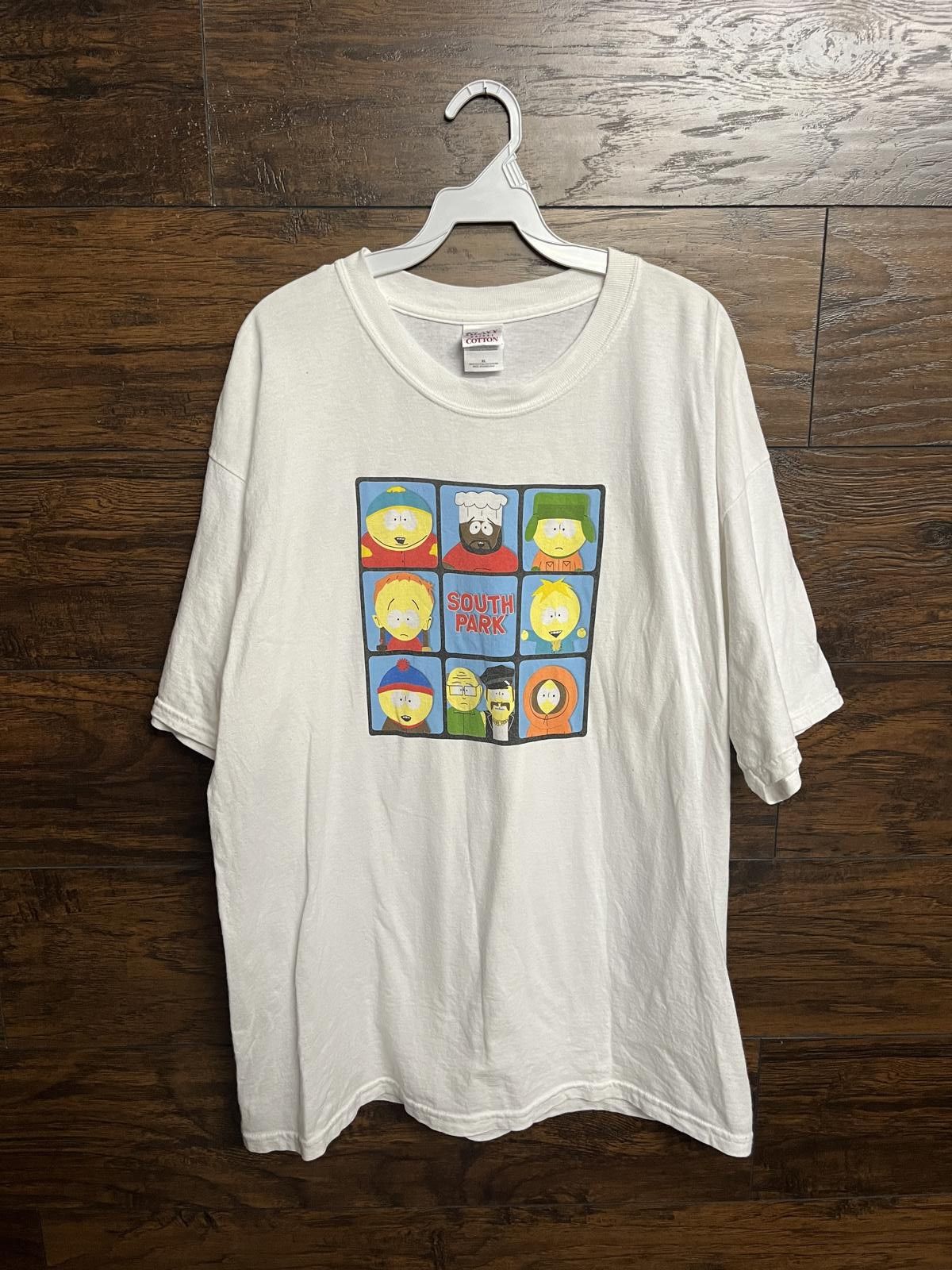 Gildan Y2k Rare South Park T Shirt Brady Bunch Parody Humor Tee Hoodie, Sweatshirt | PodTeesHub.com