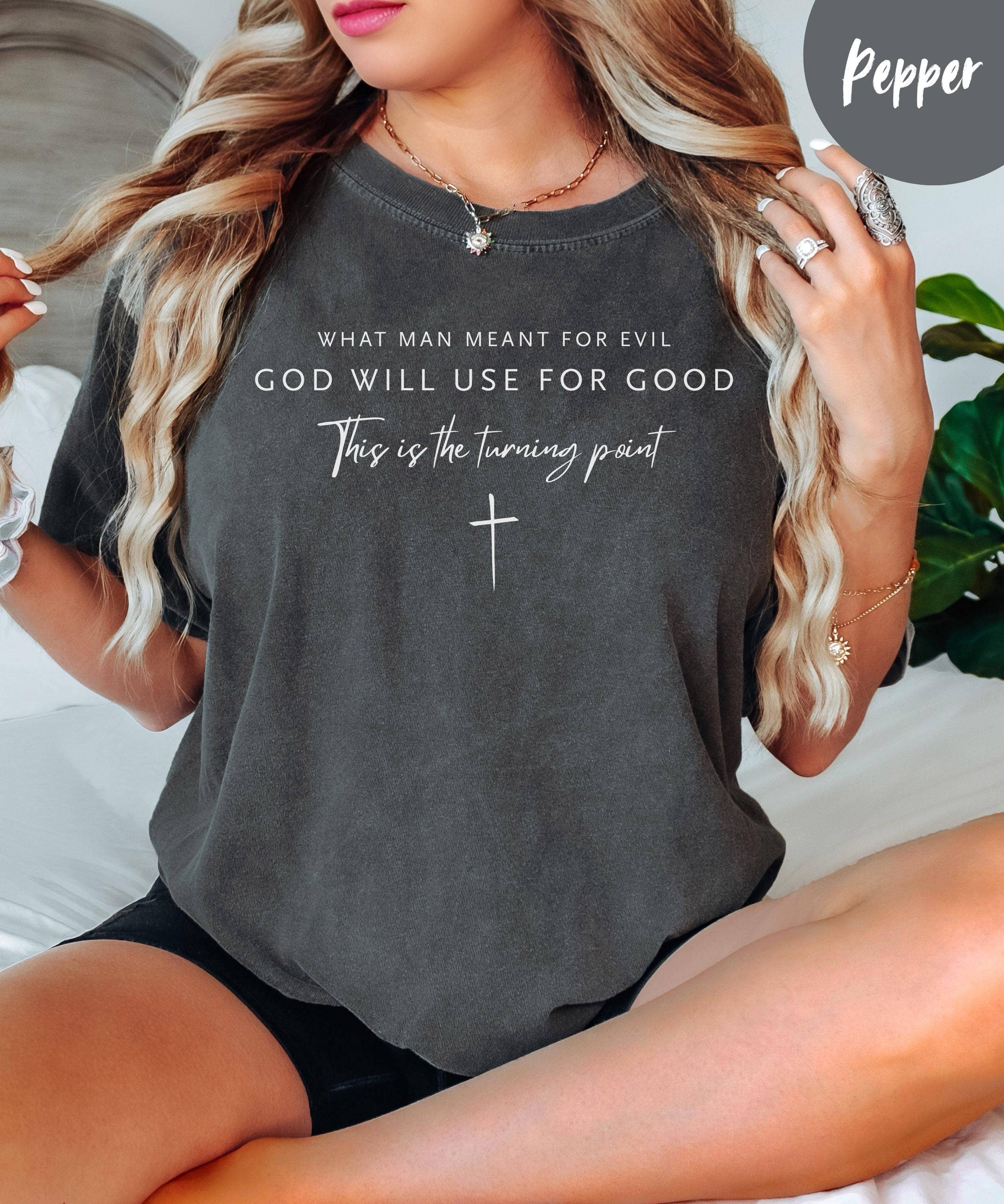 Genesis 5020 Christian Tee - Turning Evil Into Good Hoodie, Sweatshirt | PodTeesHub.com
