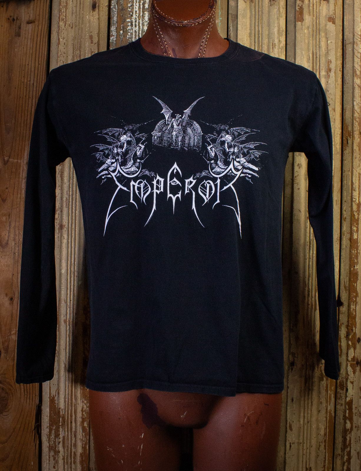 Vintage Emperor Inno A Satana Long Sleeve Concert T Shirt 1992 Hoodie, Sweatshirt | PodTeesHub.com