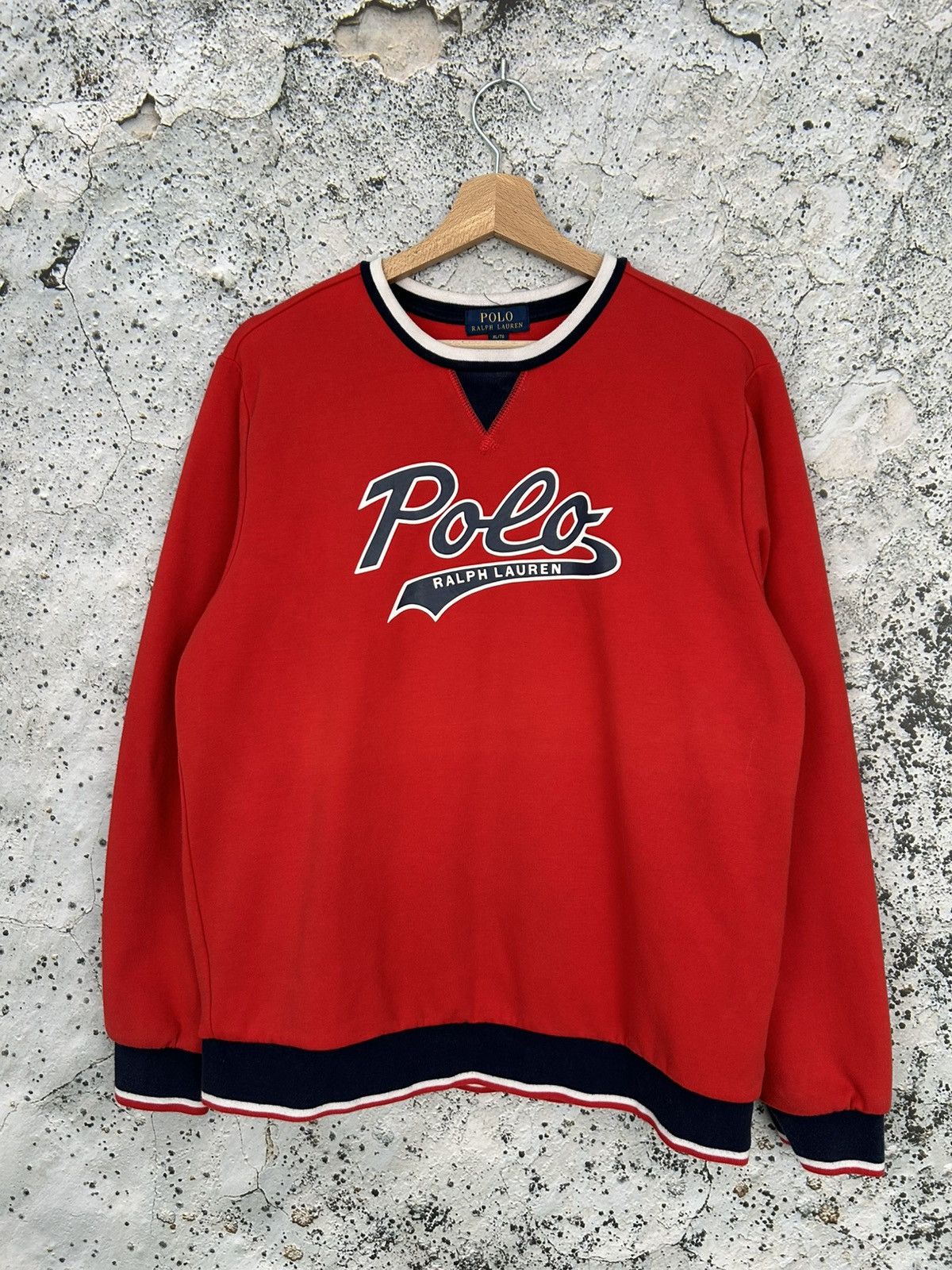 Ralph Lauren Polo Ralph Lauren Red Sweatshirt Crewneck Streetwear T-Shirts, Hoodie | PodTeesHub.com