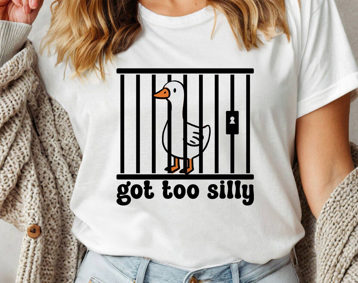Got Too Silly - Funny Goose Meme T-Shirt Hoodie, Sweatshirt | PodTeesHub.com