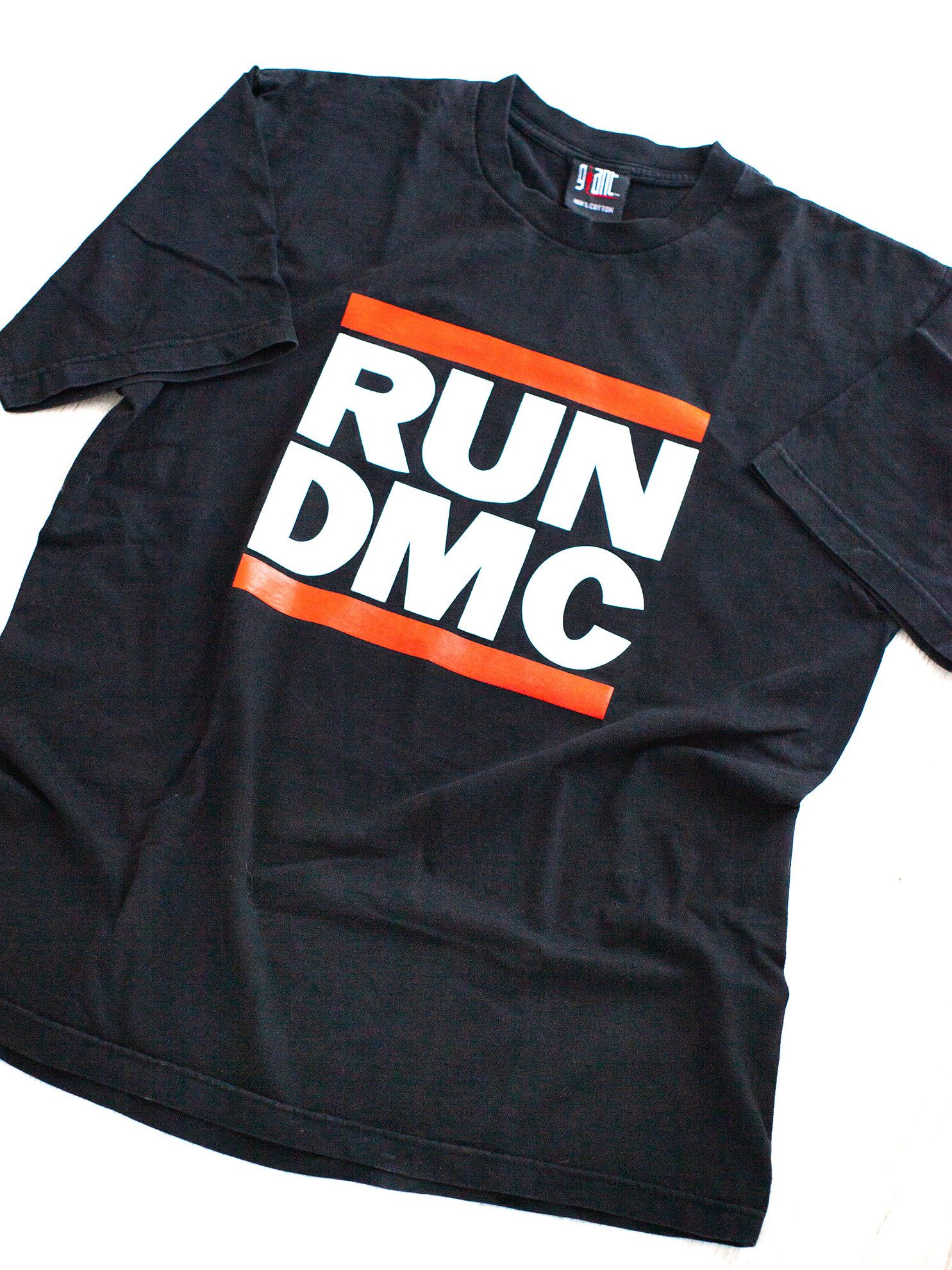 Vintage Mid 00s Reprint Run Dmc Rap Tee Hip Hop T Shirt Hoodie, Sweatshirt | PodTeesHub.com