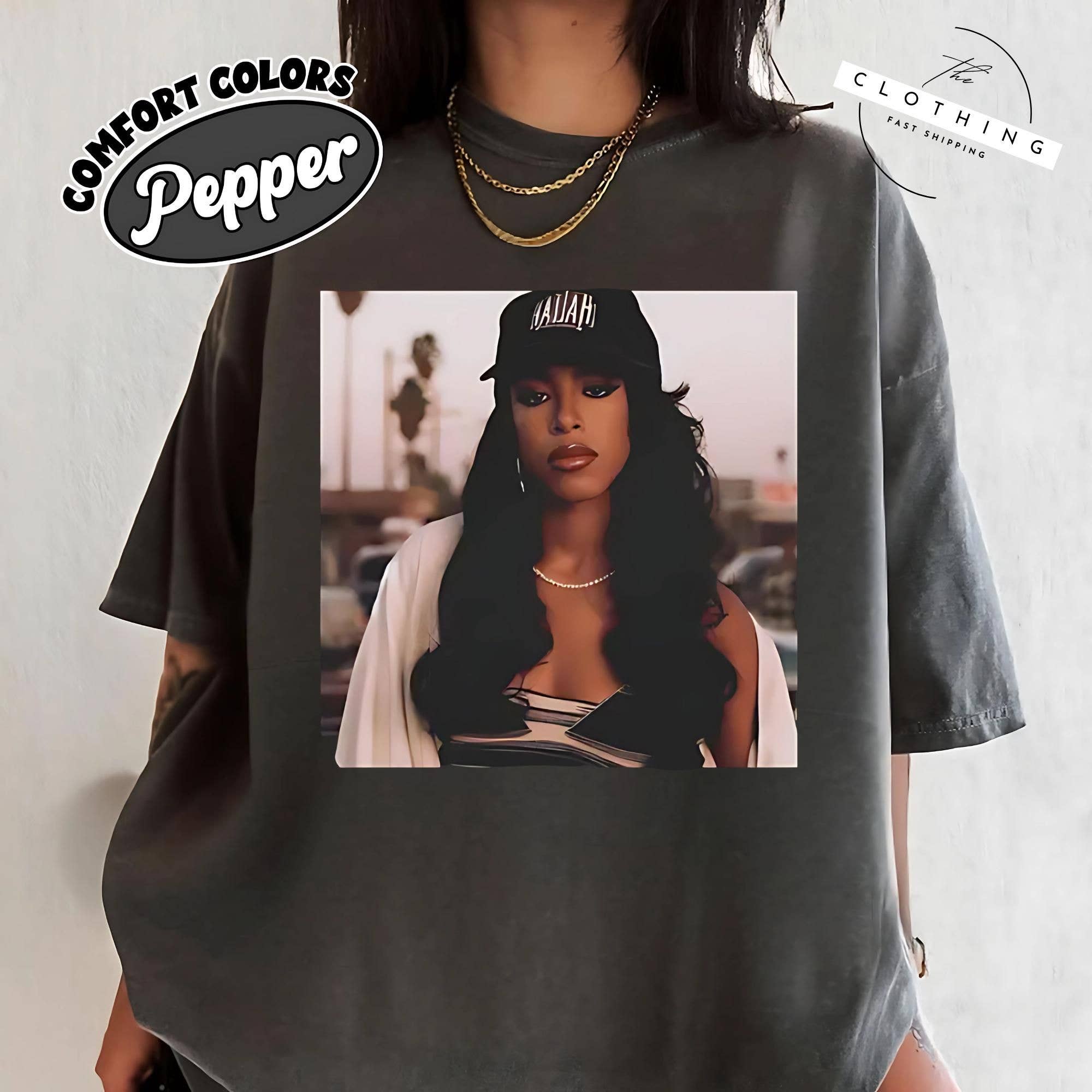 Vintage Aaliyah Graphic Unisex Sweatshirt T-Shirts, Hoodie | PodTeesHub.com