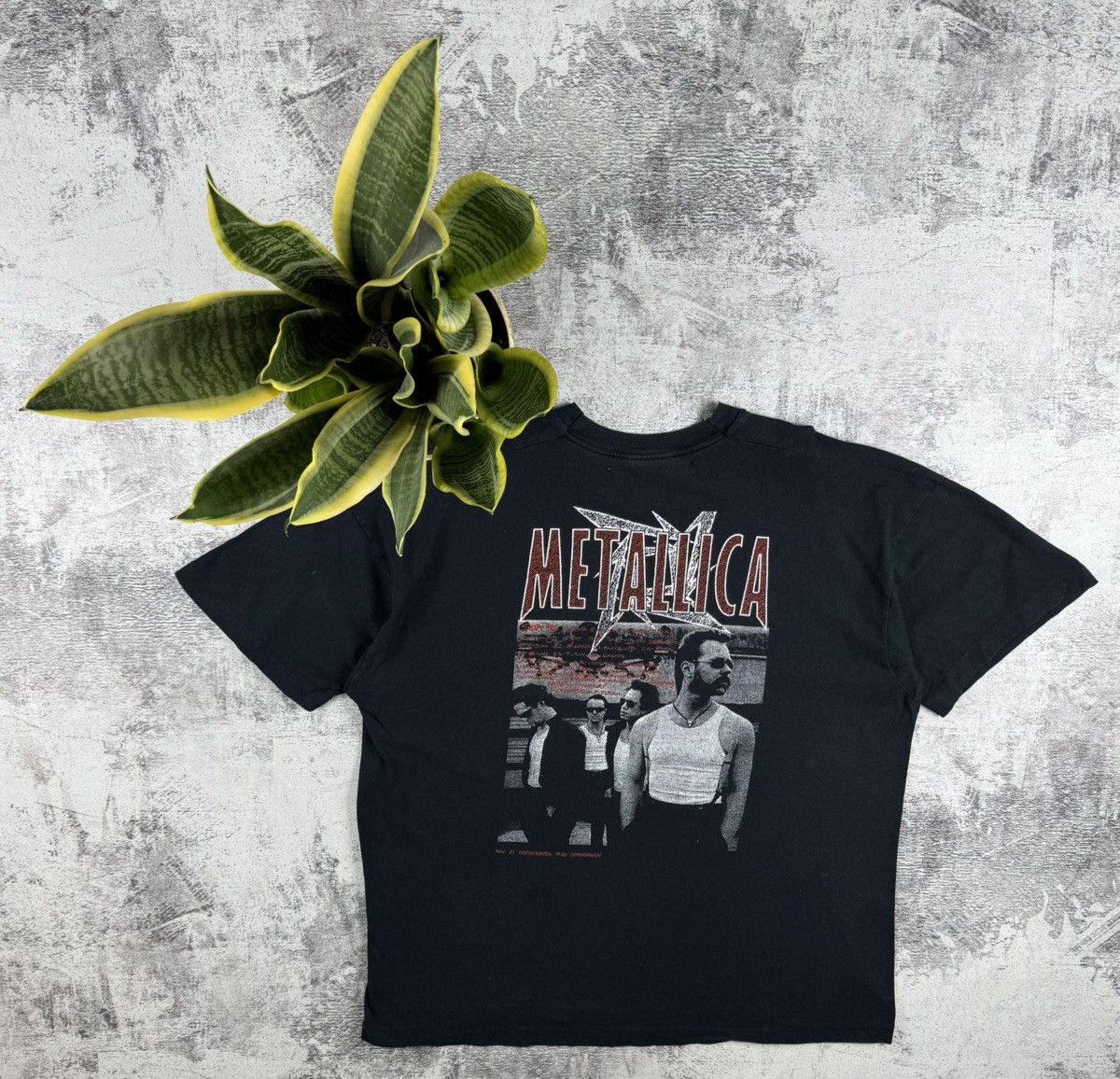 Metallica Usa 1995 1996 Rock Rap Hip Hop Faded T Shirt Tee Hoodie, Sweatshirt | PodTeesHub.com