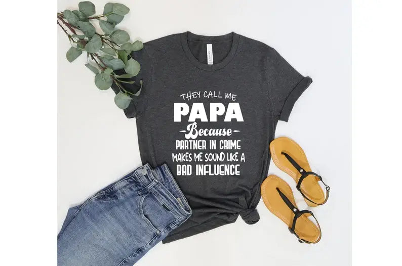 They Call Me Papa T-Shirt Hoodie, Sweatshirt | PodTeesHub.com