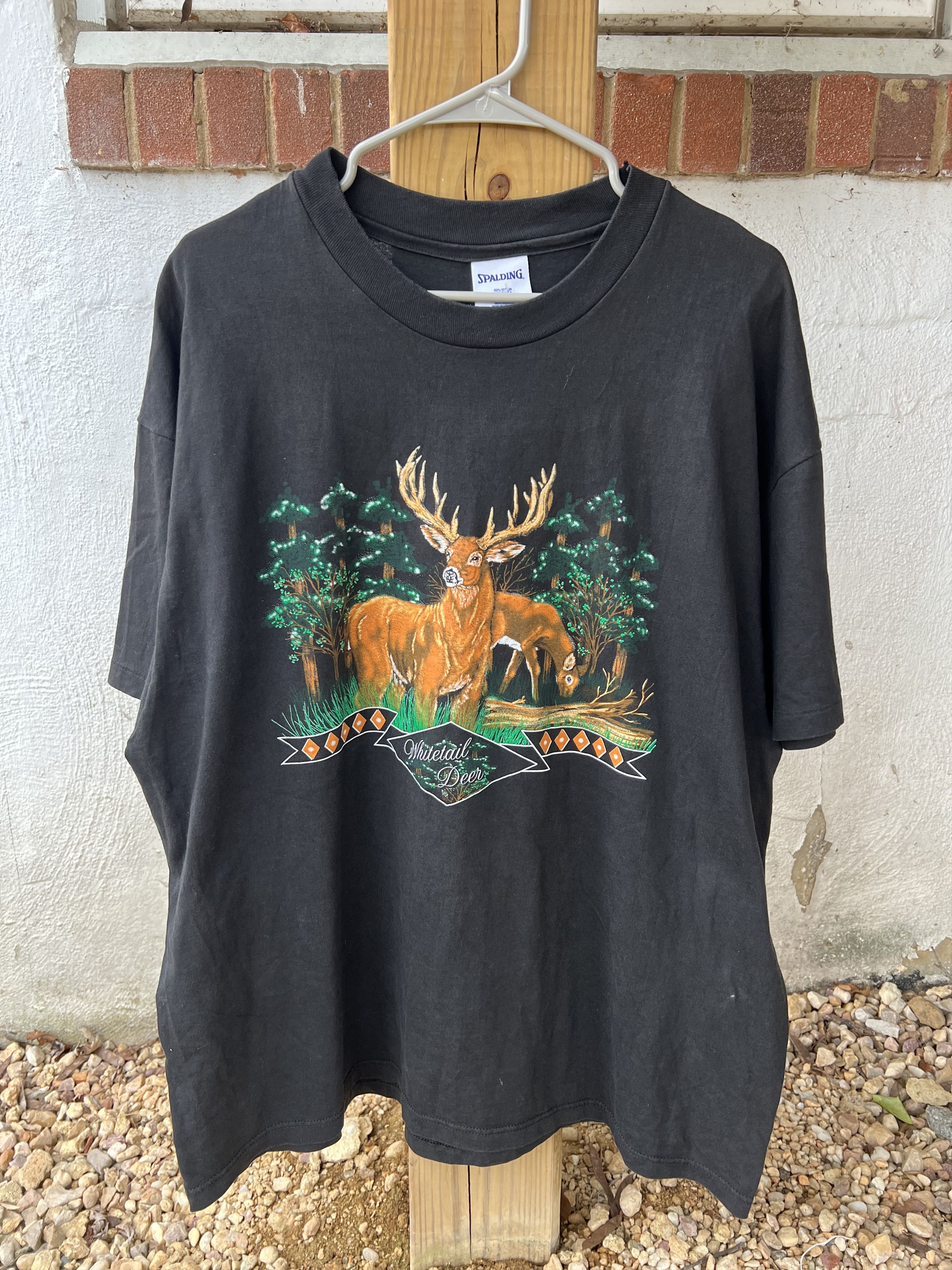 Vintage 90s Whitetail Deer T Shirt Hoodie, Sweatshirt | PodTeesHub.com