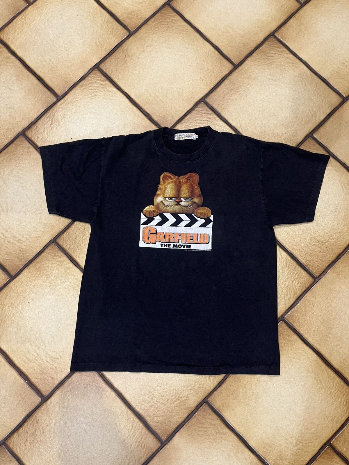 Vintage Rare Garfield The Movie Tee Hoodie, Sweatshirt | PodTeesHub.com