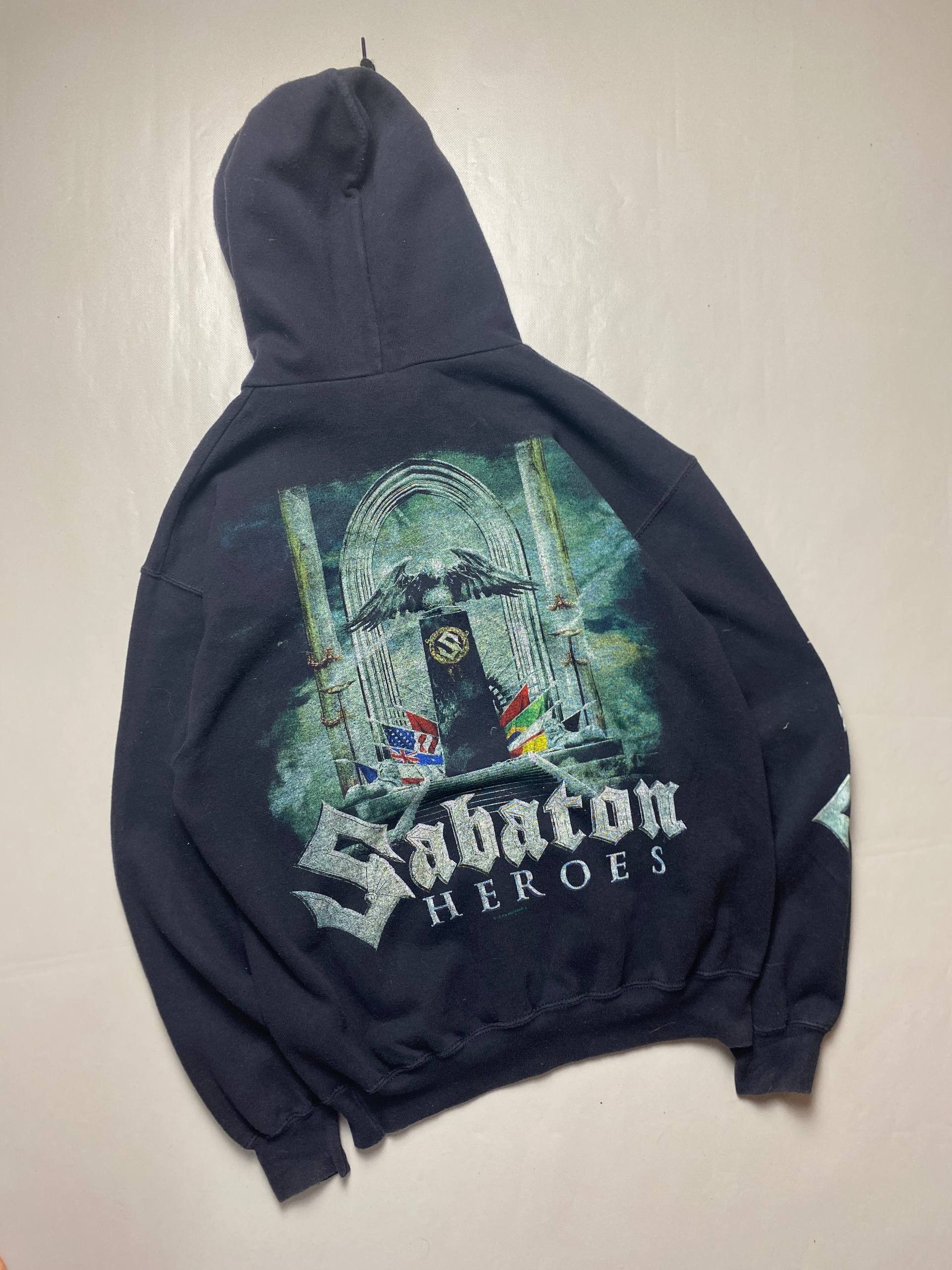 Sabaton Heroes Vintage 2003 Merch Hoodie T-Shirts, Sweatshirt | PodTeesHub.com