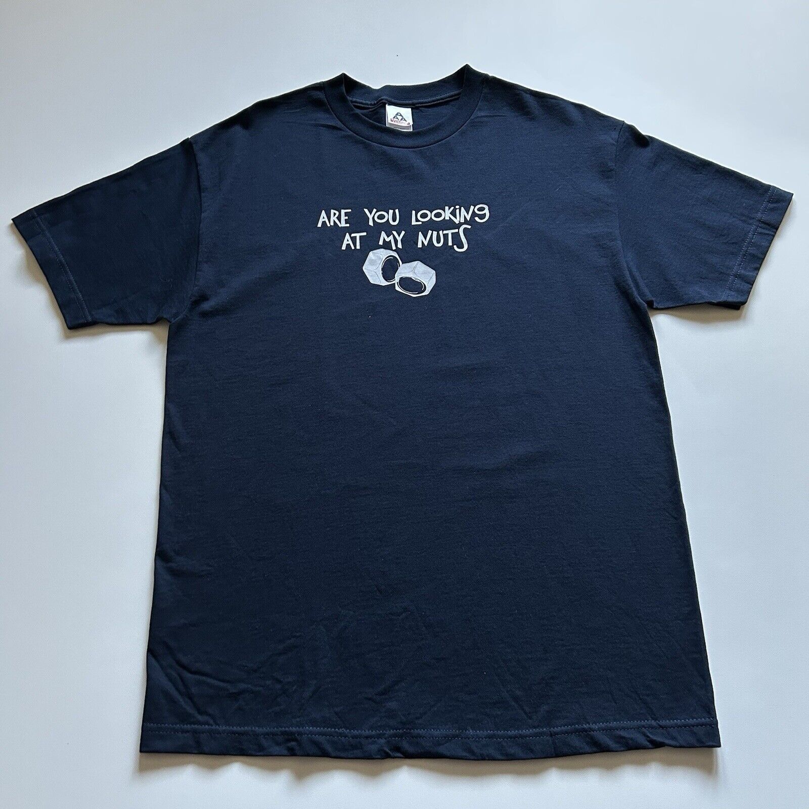 Vintage Y2k You Looking My Nuts Funny Large Rare T-Shirts, Hoodie, Sweatshirt