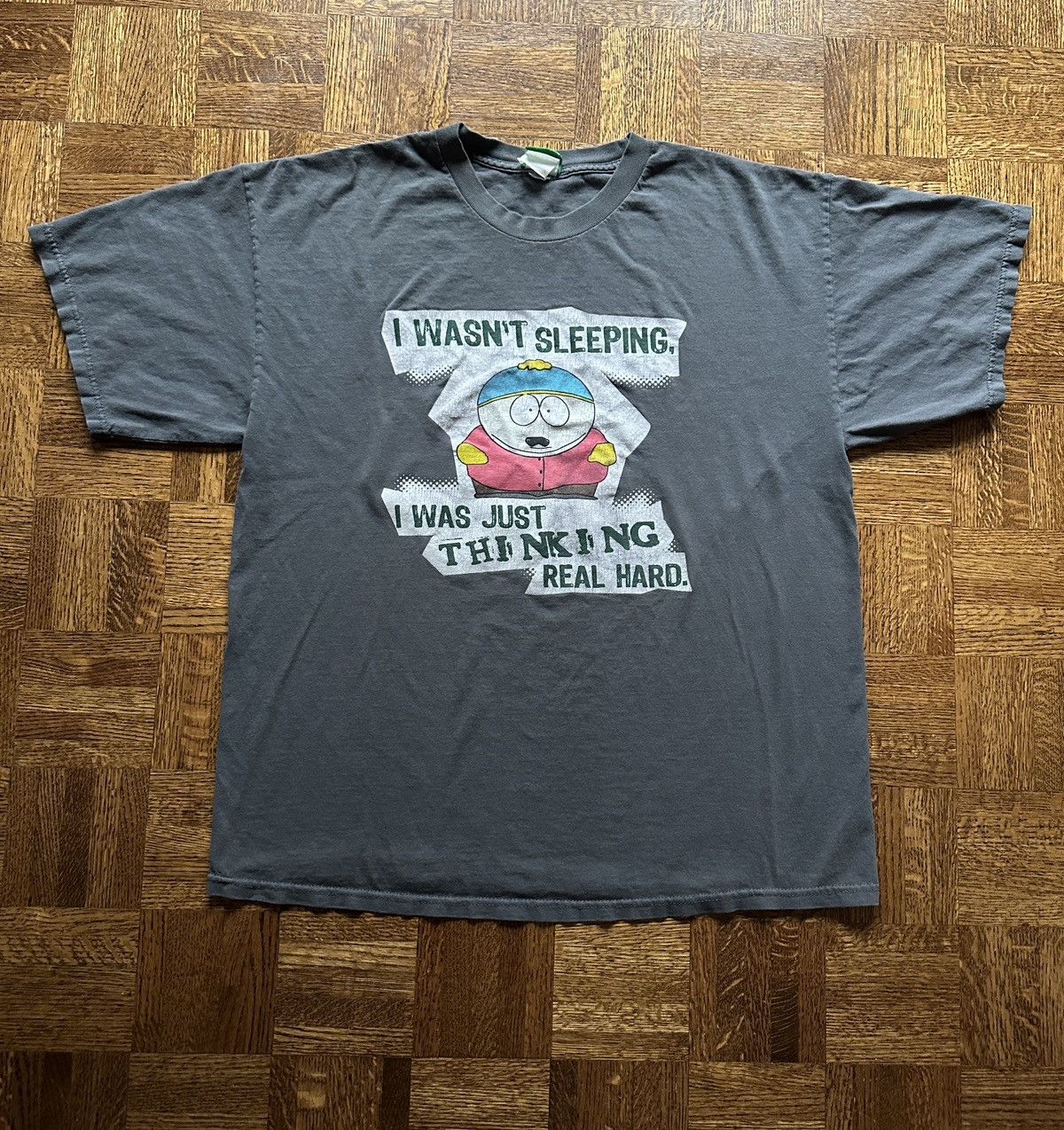 Other Vintage Y2k South Park Eric Cartman Thinking Graphic Tee Hoodie, Sweatshirt | PodTeesHub.com