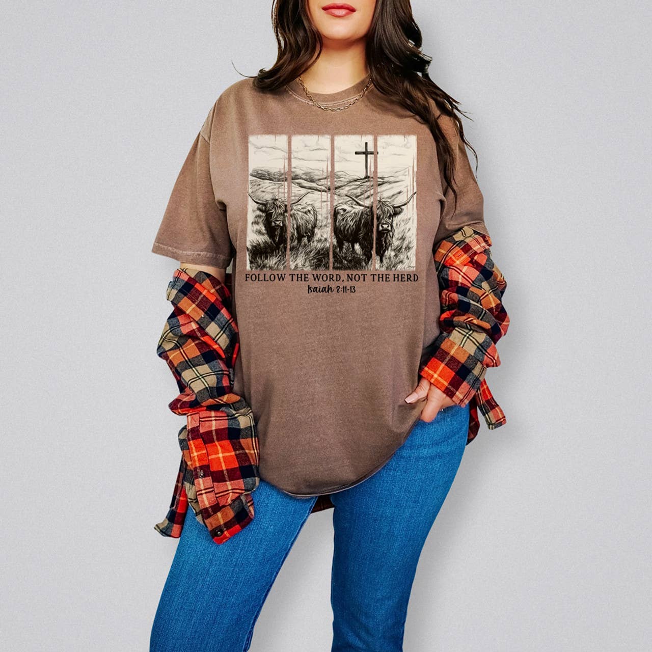 Follow the Word, Not the Herd Tee Hoodie, Sweatshirt | PodTeesHub.com